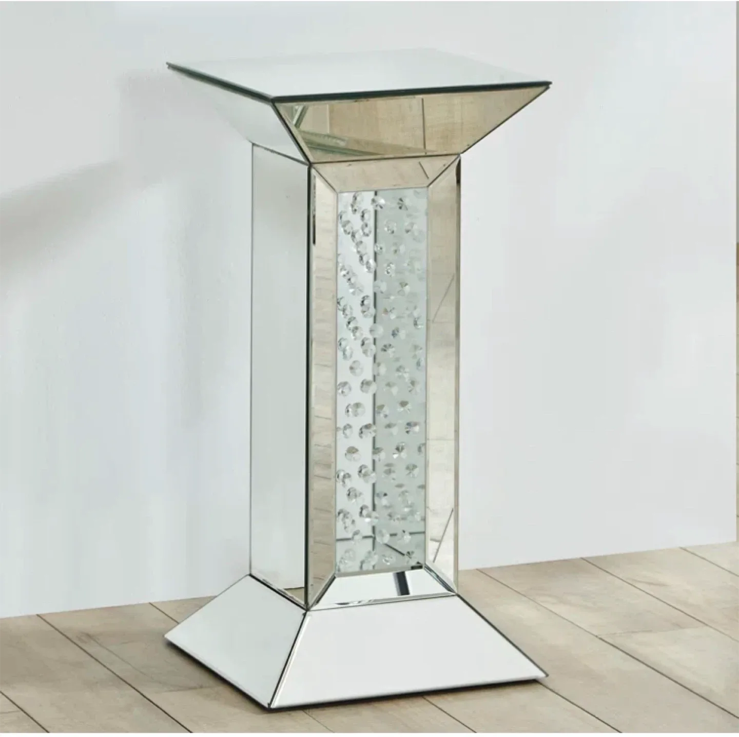 Everly Quinn Kaibab Mirrored Accent Table thumbnail