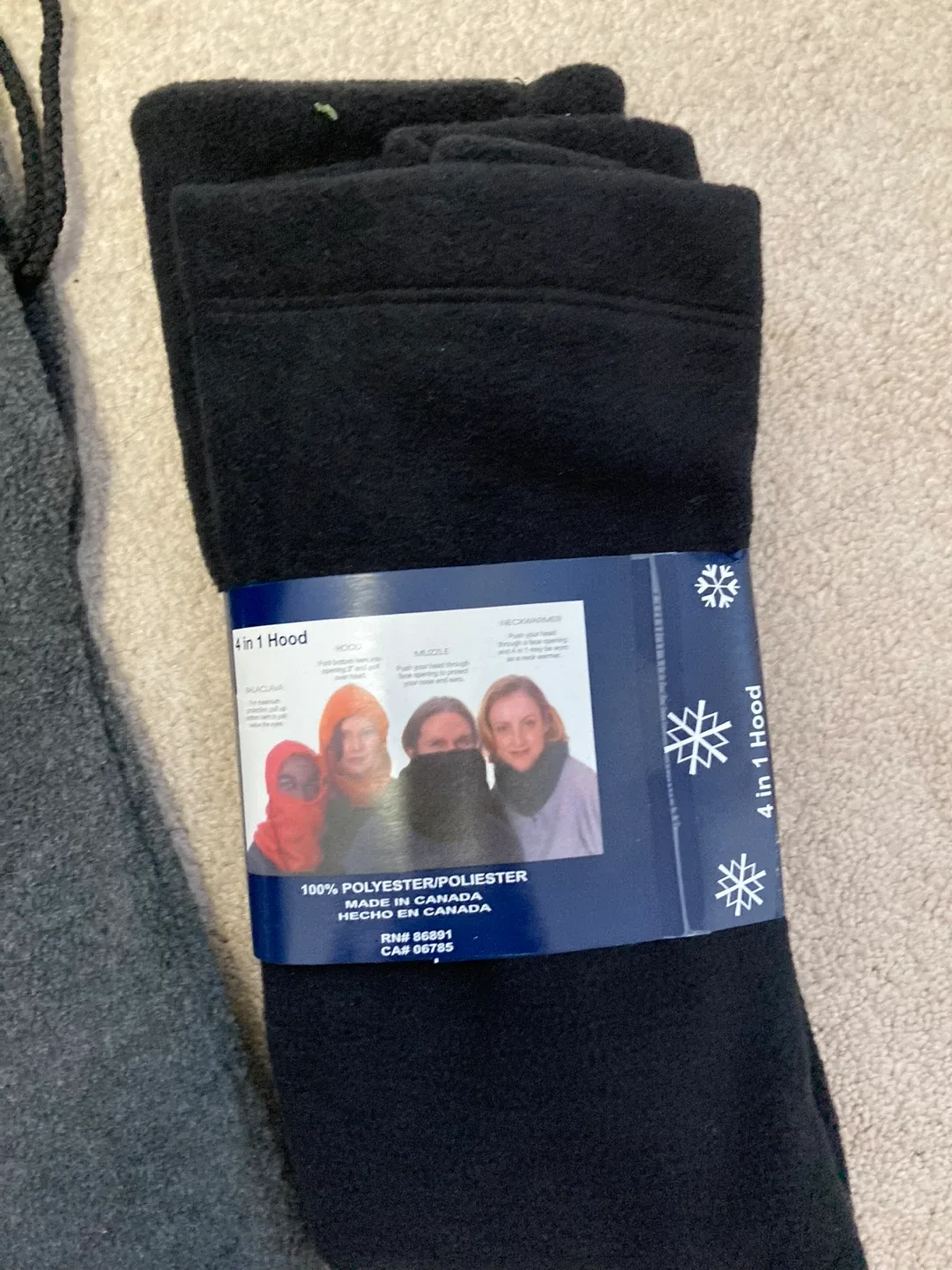 4 in 1 Hood - Balaclava, Muzzle, Neckwarmer image indicator(2)