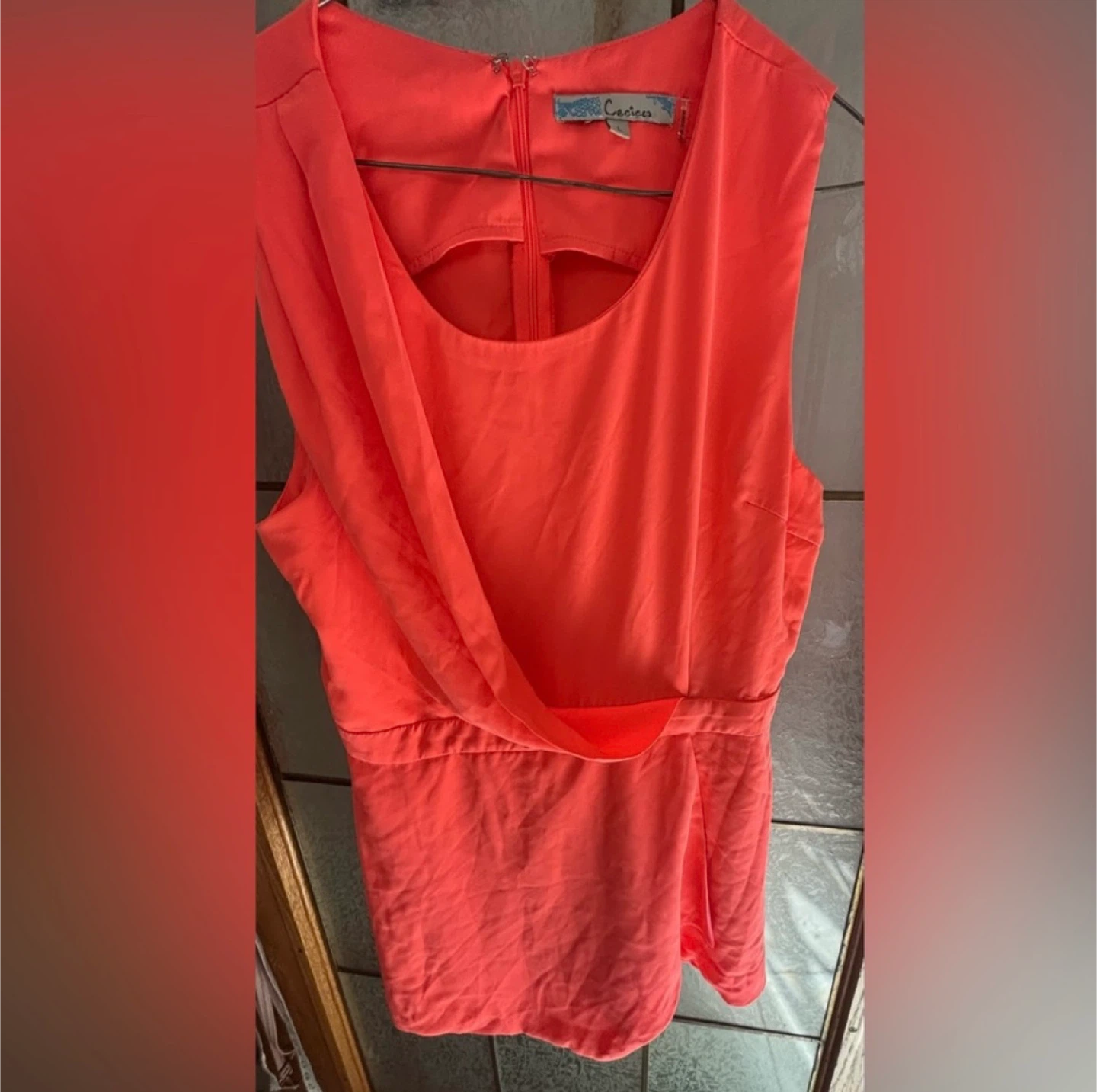 Cecico Orange Romper