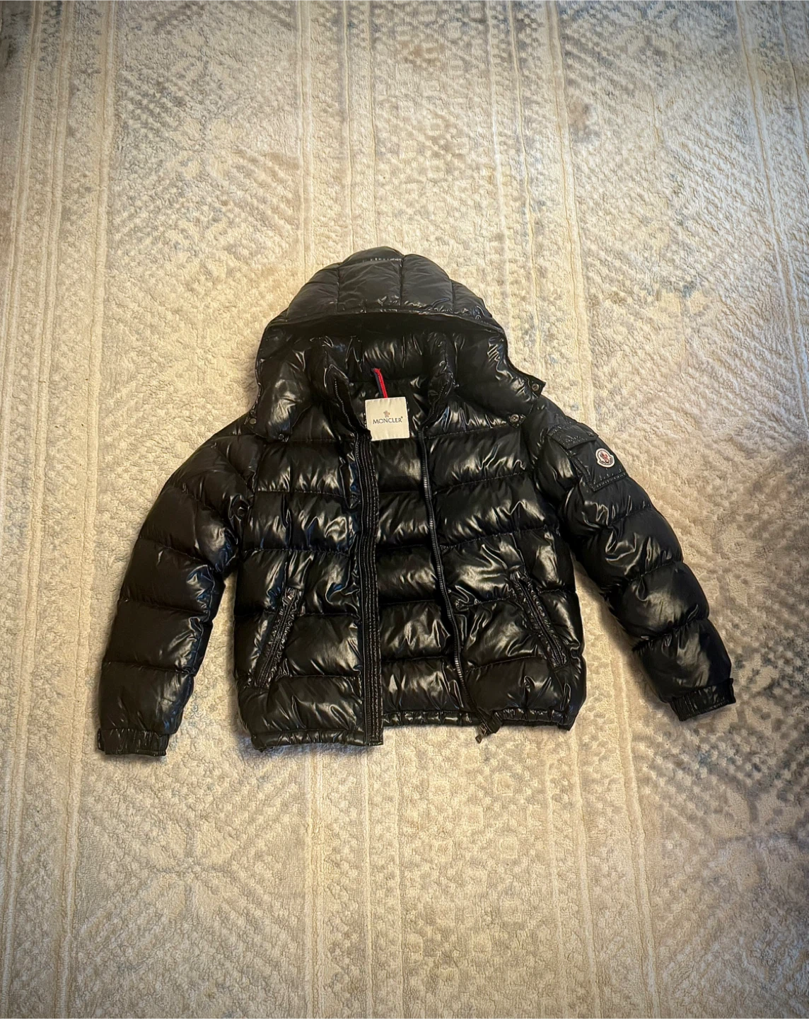 Moncler Black Padded Down Jacket