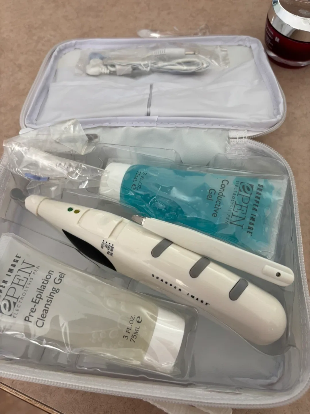 Sharper Image Electrolysis System At Home Hair Removal image indicator(2)