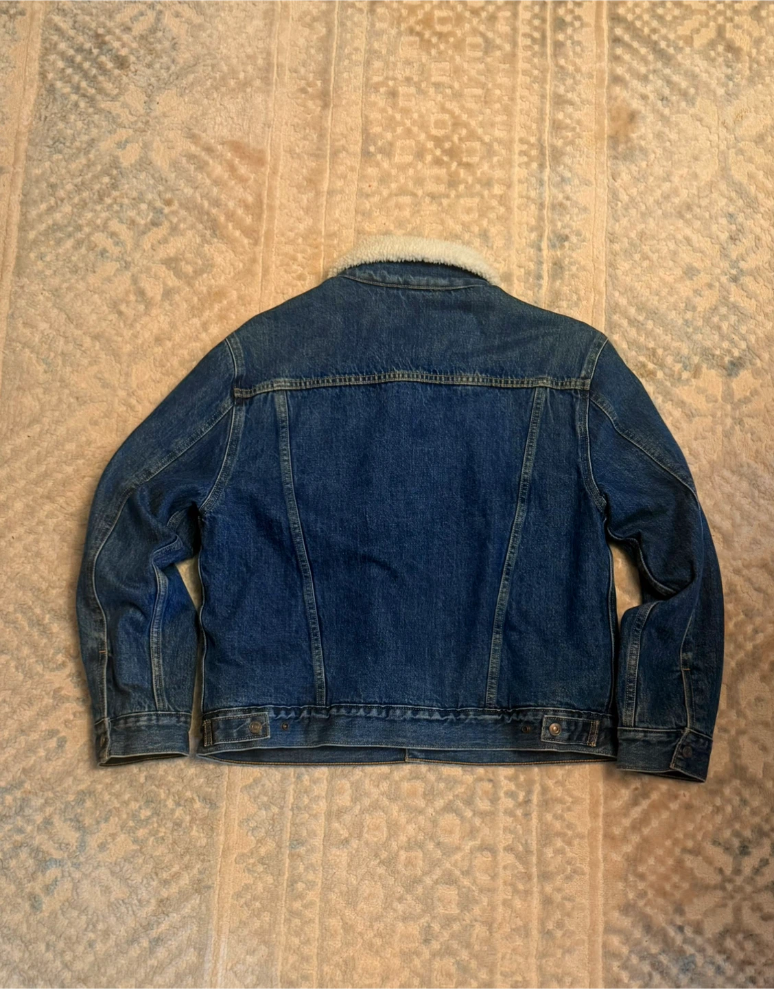 Levi's Sherpa Trucker Jacket - Denim Blue - photo 2