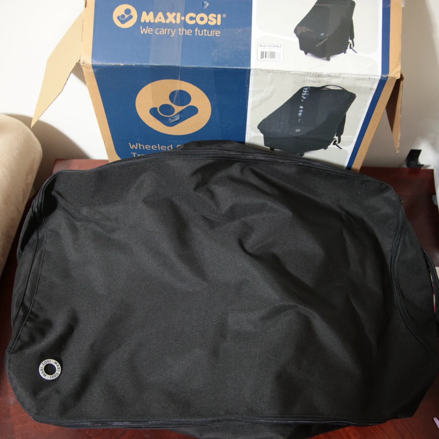 Maxi-Cosi Wheeled Car Seat Travel Pack - Black image indicator(4)