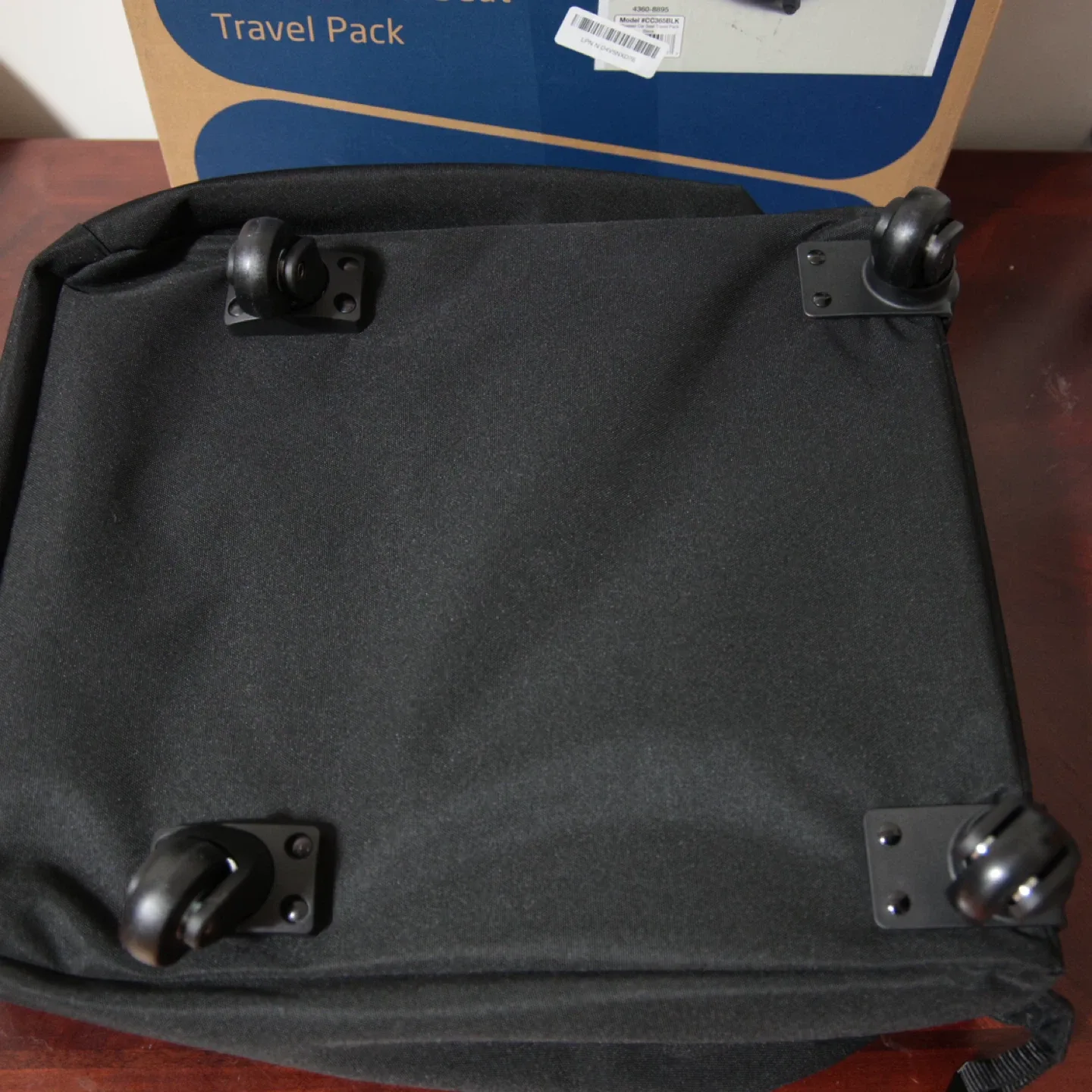 Maxi-Cosi Wheeled Car Seat Travel Pack - Black image indicator(7)