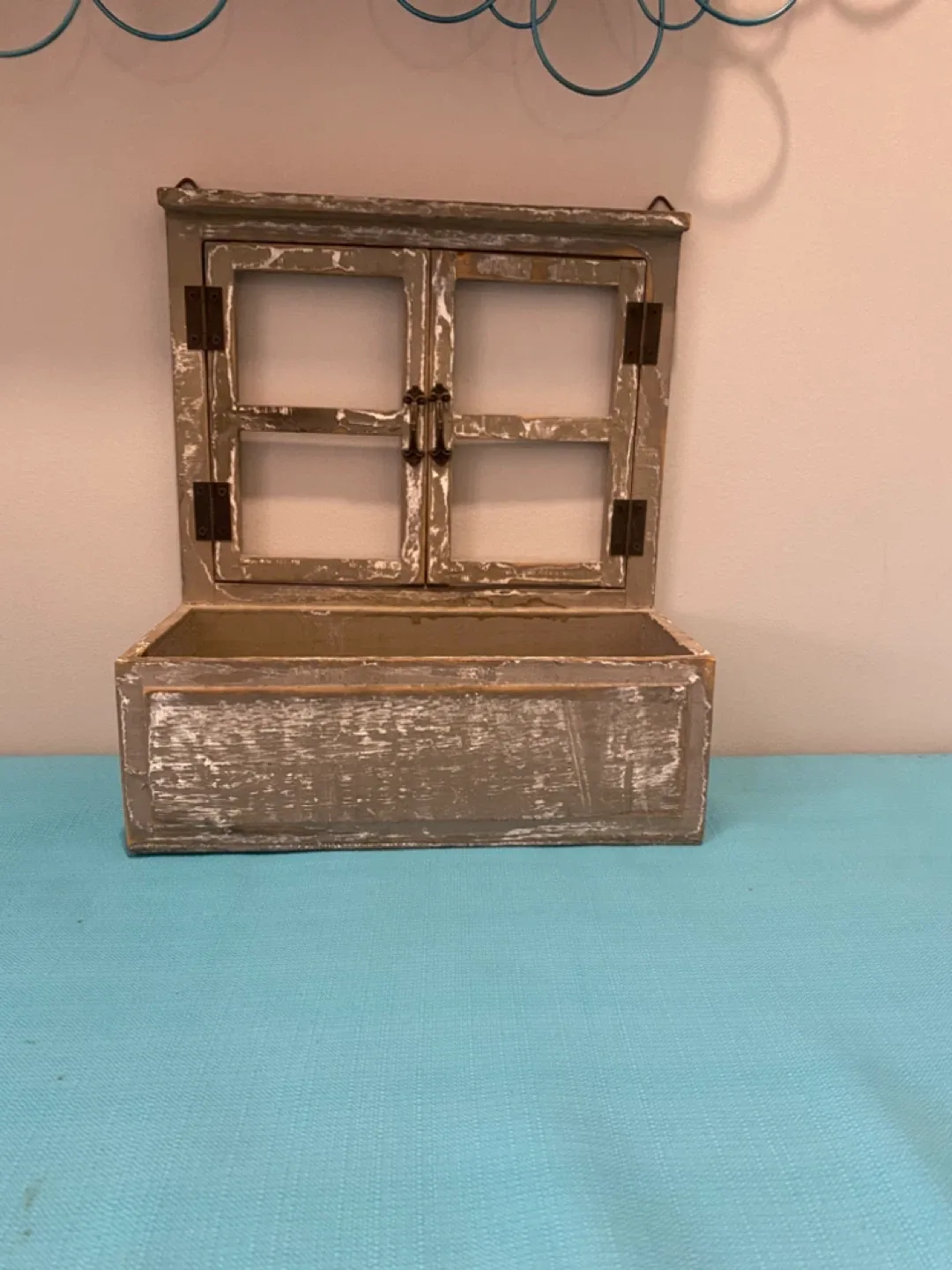 Rustic Wooden Window Box Wall Decor image indicator(2)