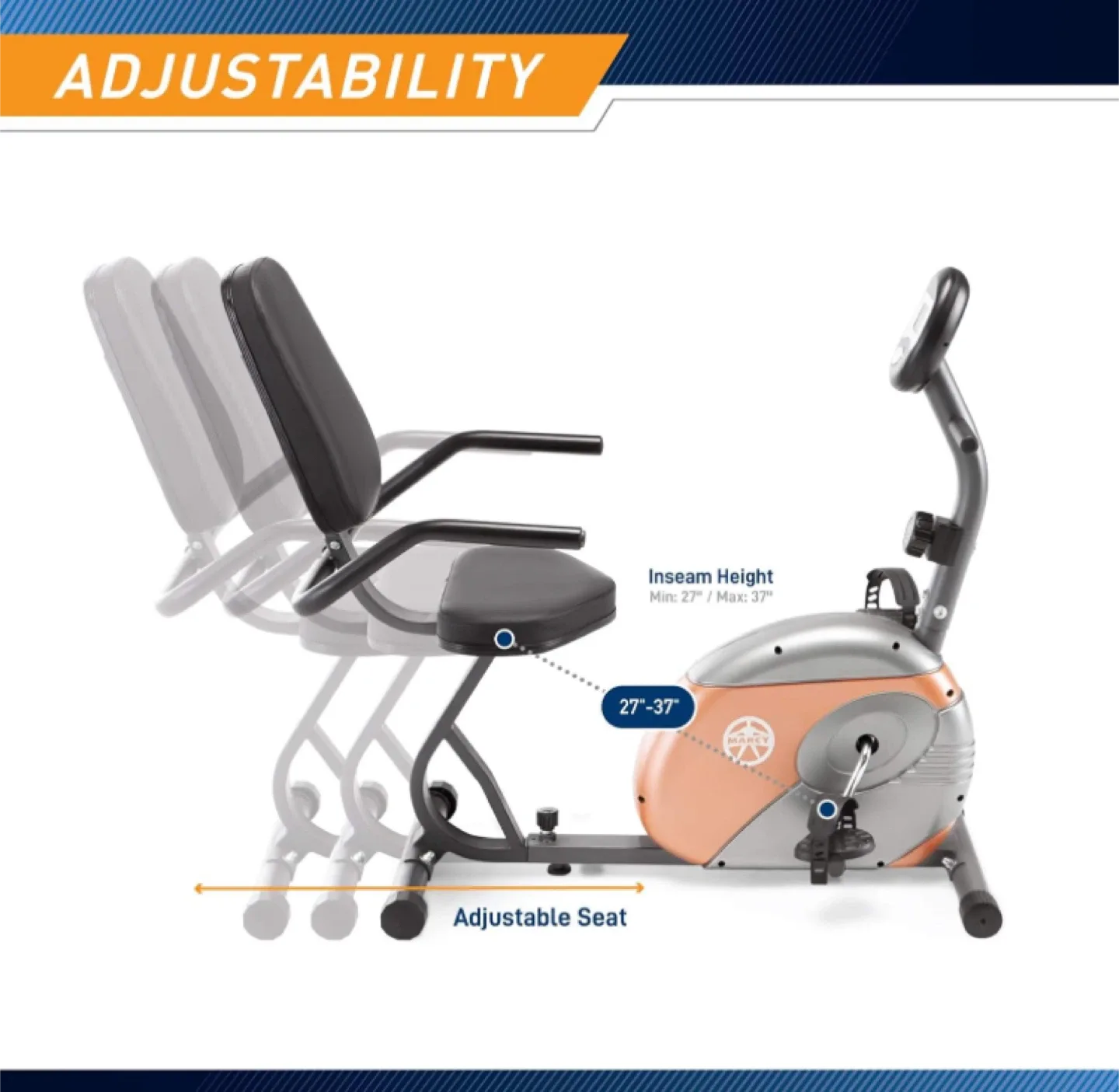 Recumbent Exercise Bike- Like New image indicator(2)