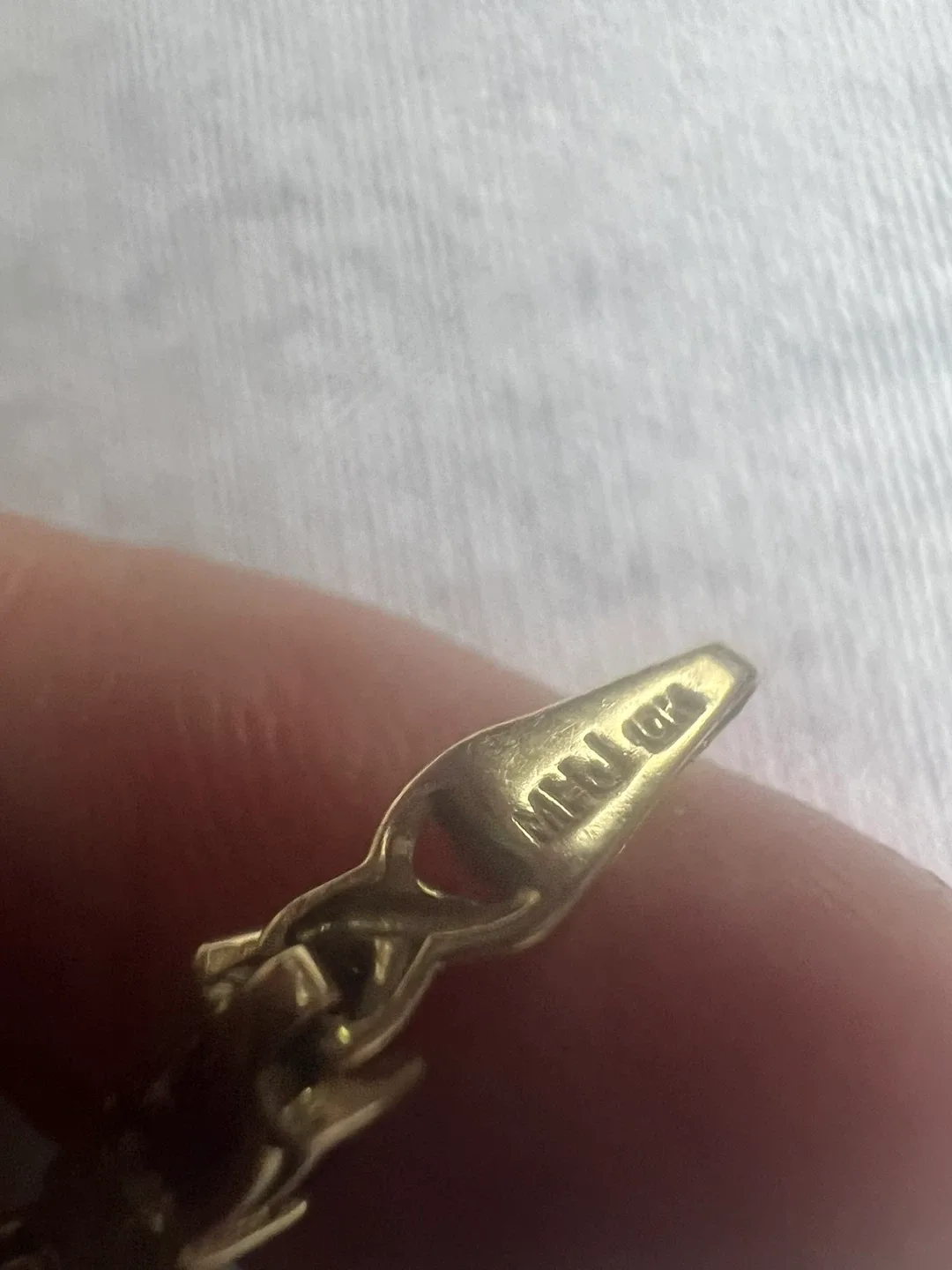 10 k Ruby & Diamond Bracelet in Gold image indicator(3)