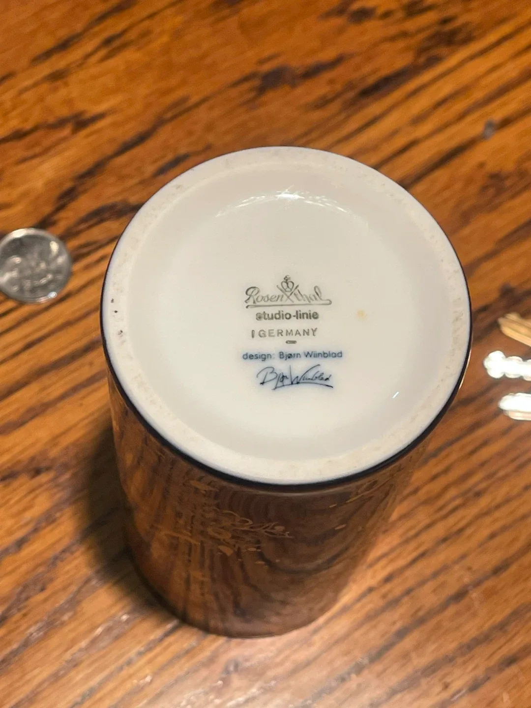 Rosenthal Studio-Linie Bjorn Wiinblad Plate & Vase image indicator(4)