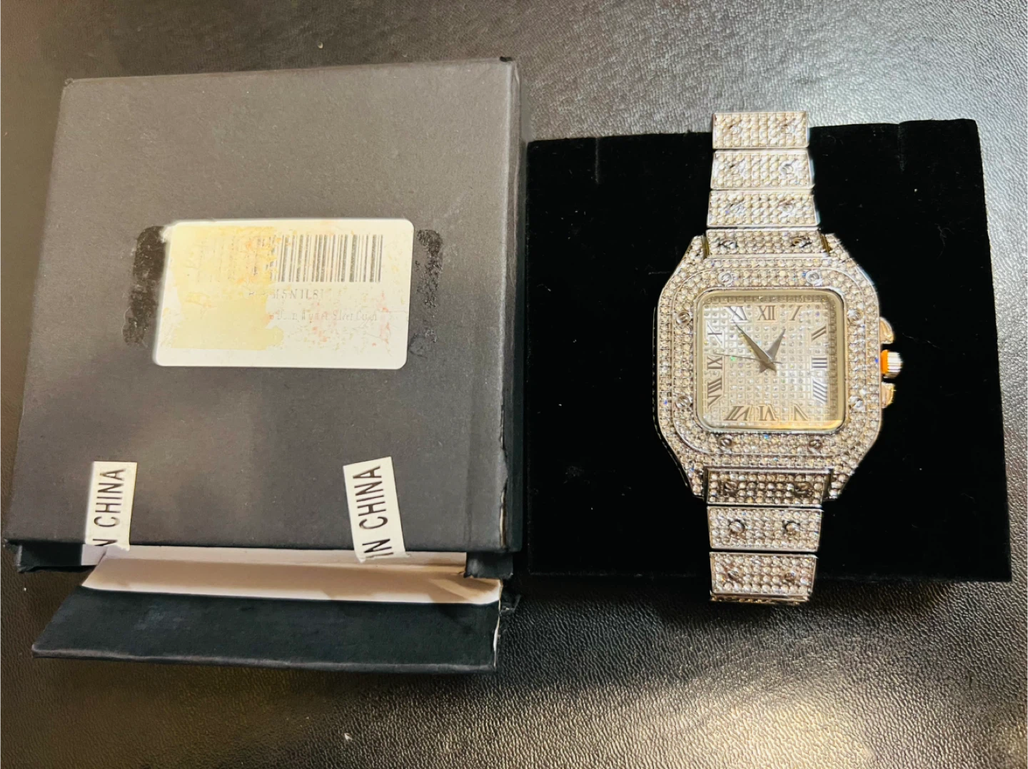 Iced Out Silver Watch - photo 5