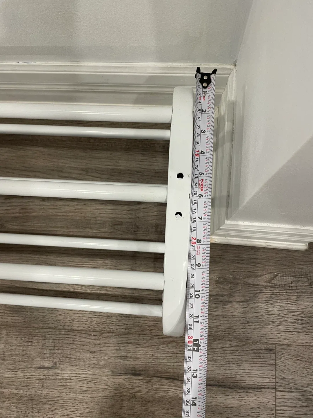 White Metal Shoe Rack image indicator(3)