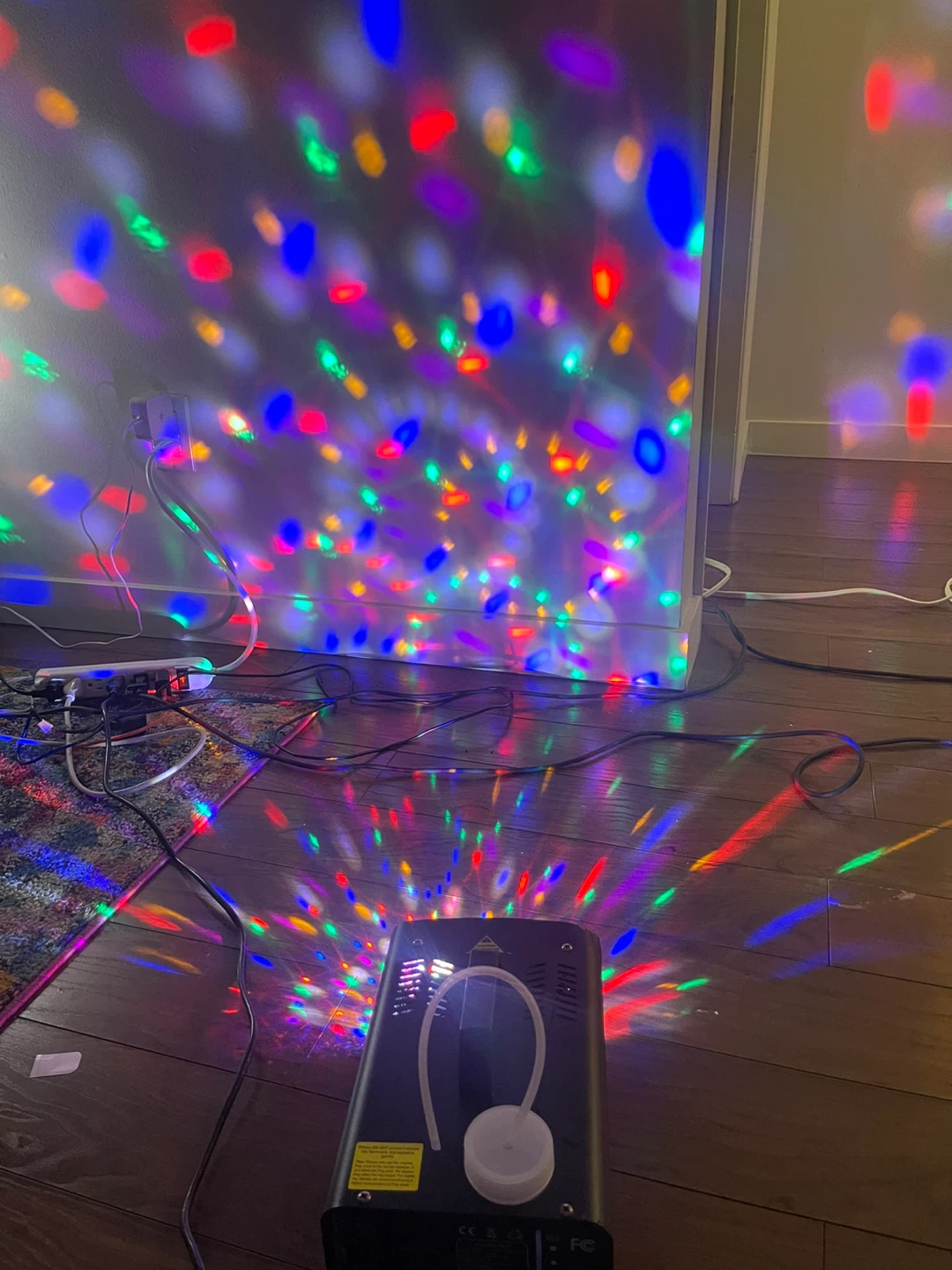 Hakuta Fog Machine with Disco Ball Light - photo 2