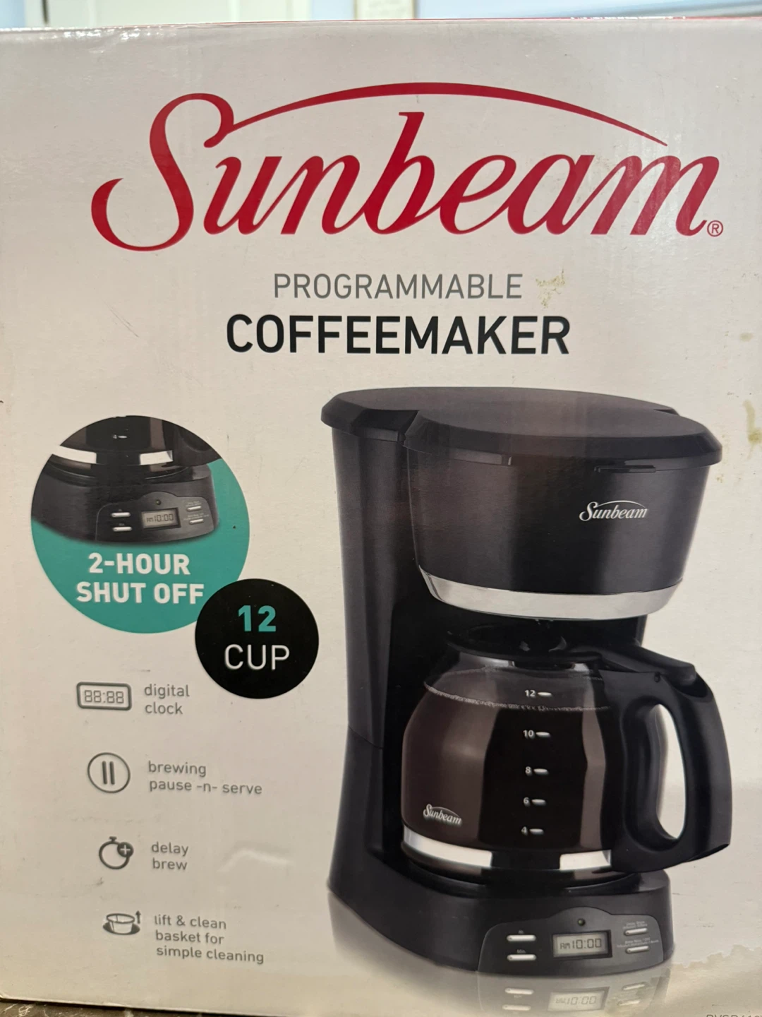 Sunbeam Programmable Coffeemaker - 12 Cup