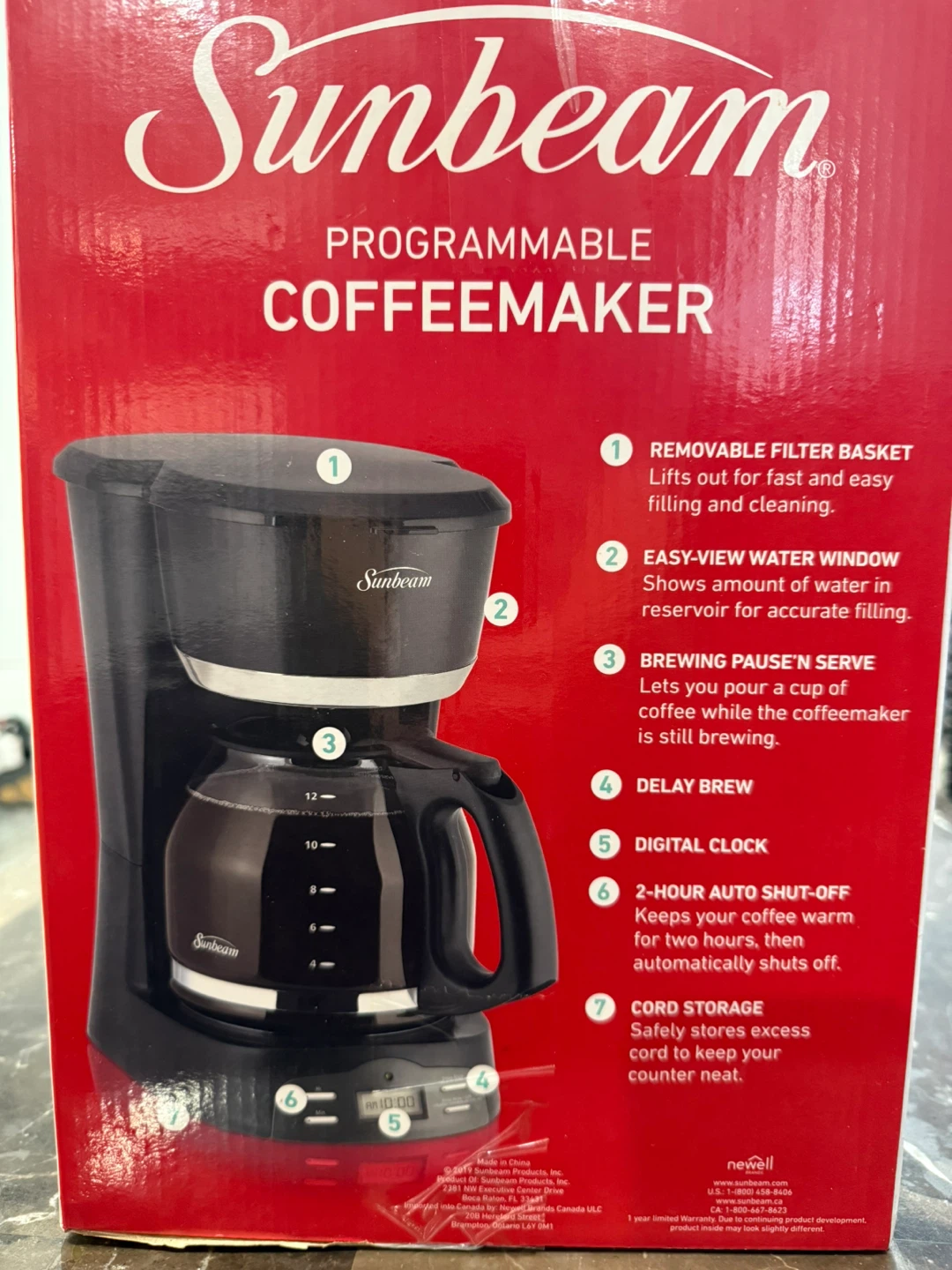 Sunbeam Programmable Coffeemaker - 12 Cup - photo 2