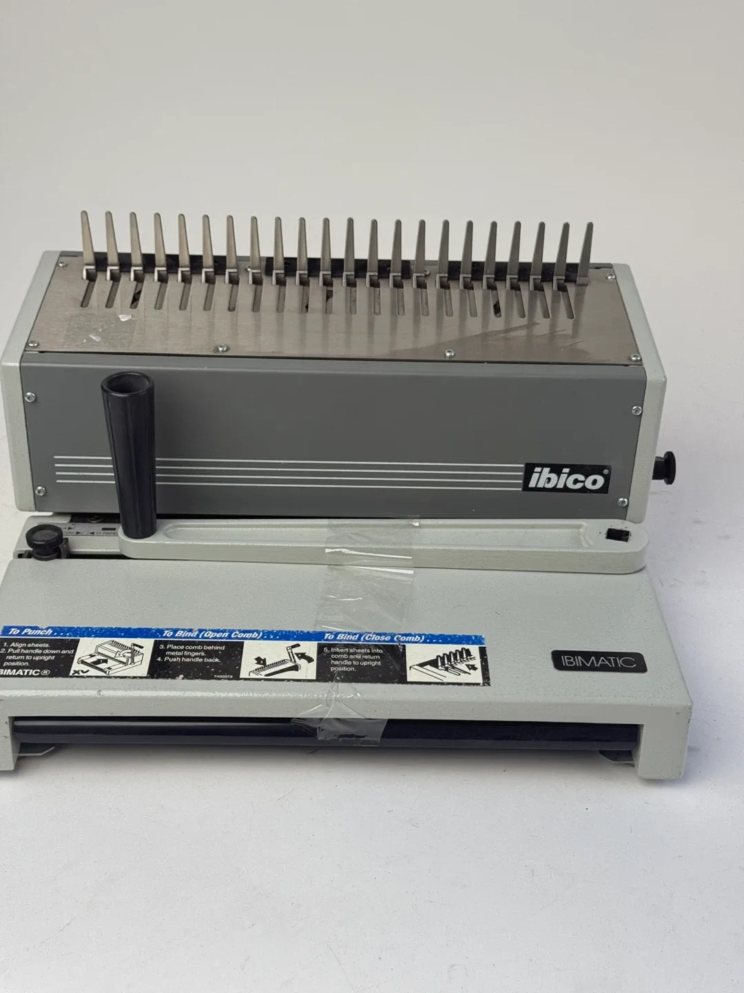 Ibico Ibimatic Comb Binding Machine image indicator(5)