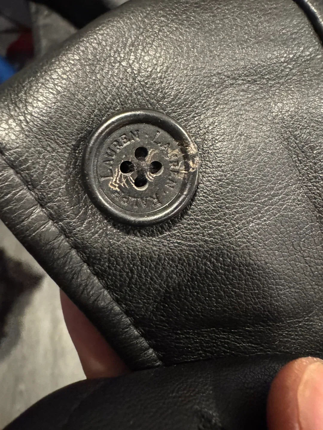 Ralph Lauren Leather Jacket - Size S image indicator(2)