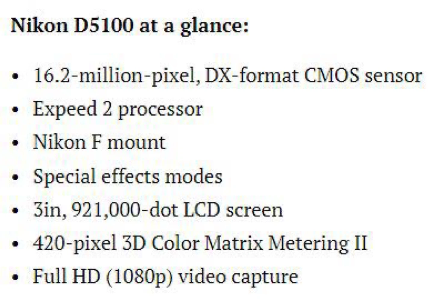 Nikon D5100 Digital Camera with Lens - photo 4