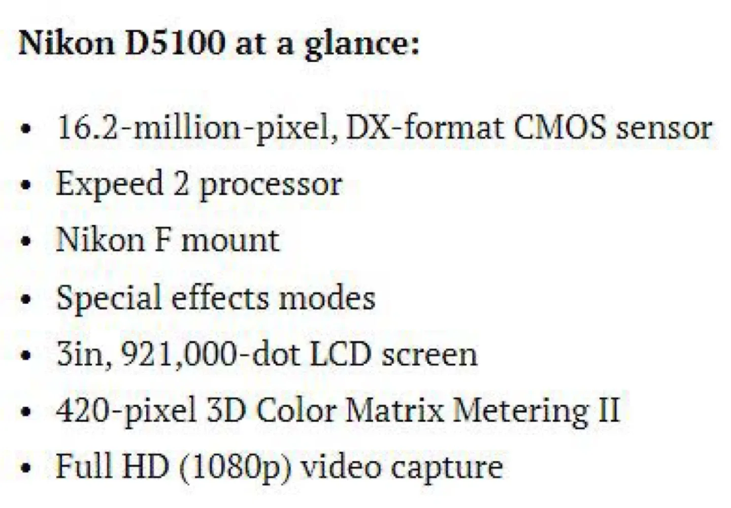 Nikon D5100 Digital Camera with Lens image indicator(4)