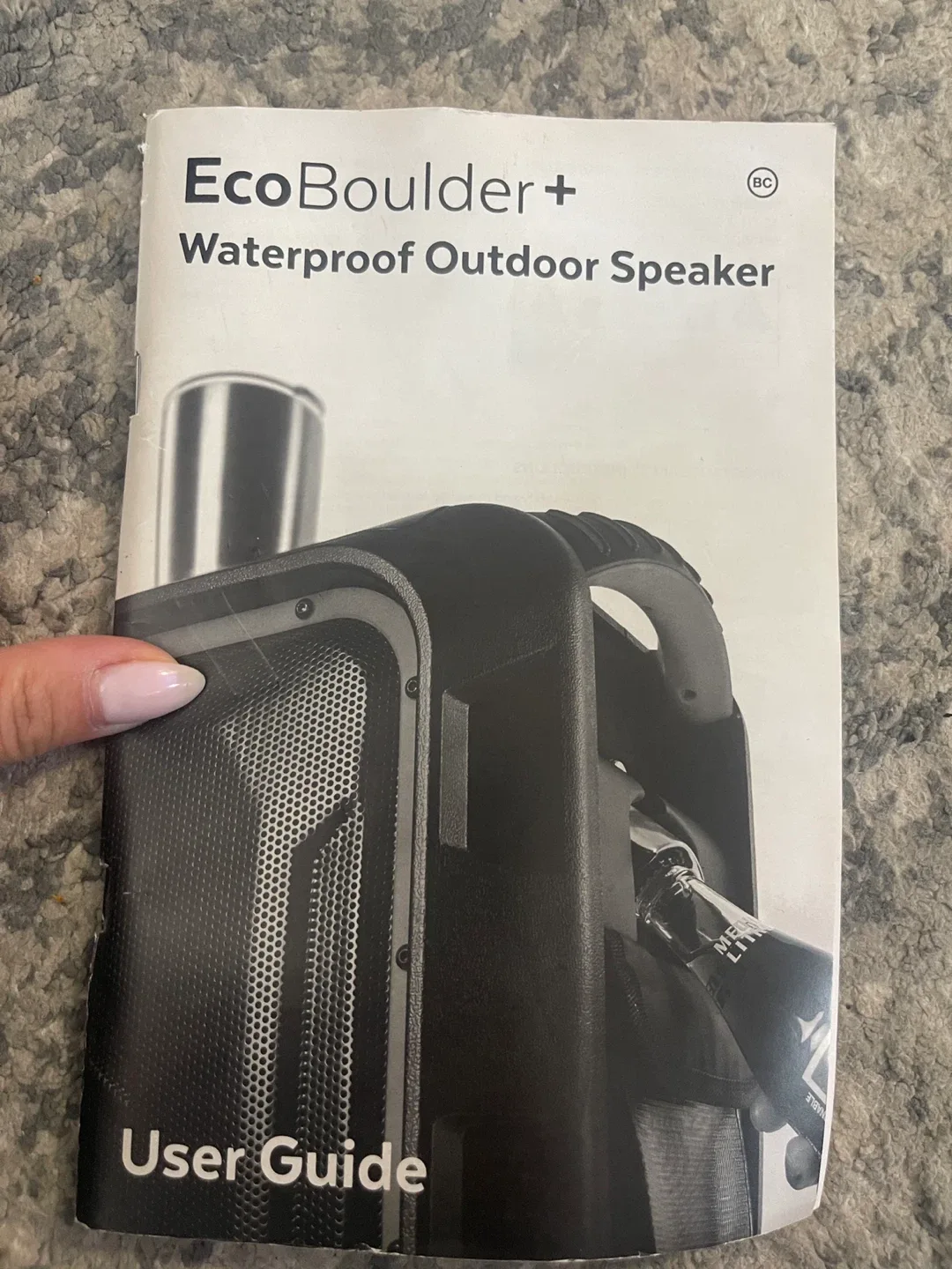 ECOXGEAR EcoBoulder+ GDI-EXBLD810 Waterproof Bluetooth Speaker image indicator(6)