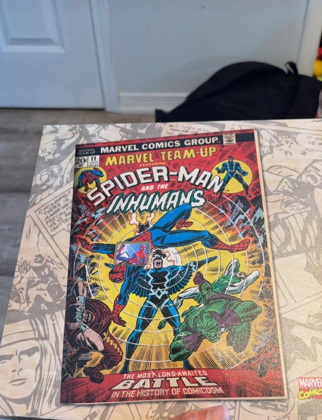 Marvel Comics Spider-Man Canvas Art image indicator(4)