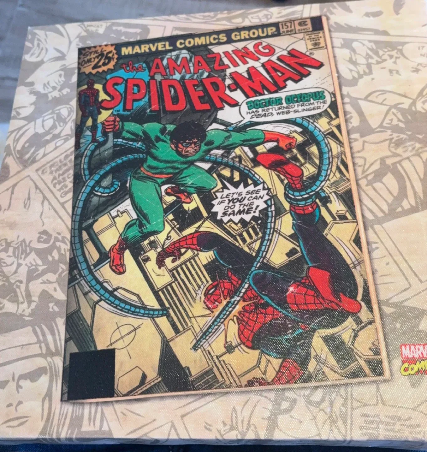 Marvel Comics Spider-Man Canvas Art image indicator(2)