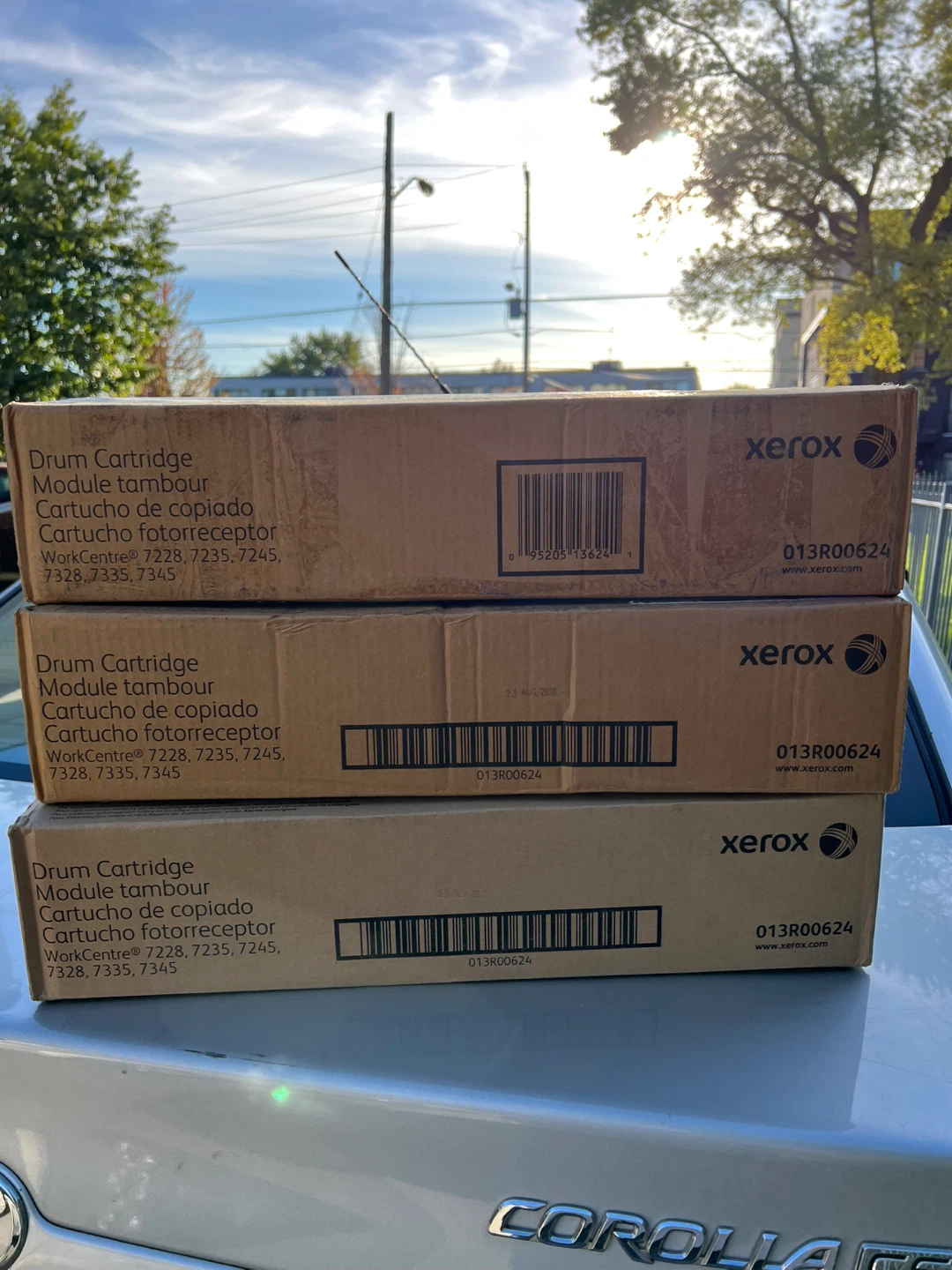 Xerox 013R00624 Drum Cartridge Black x 3