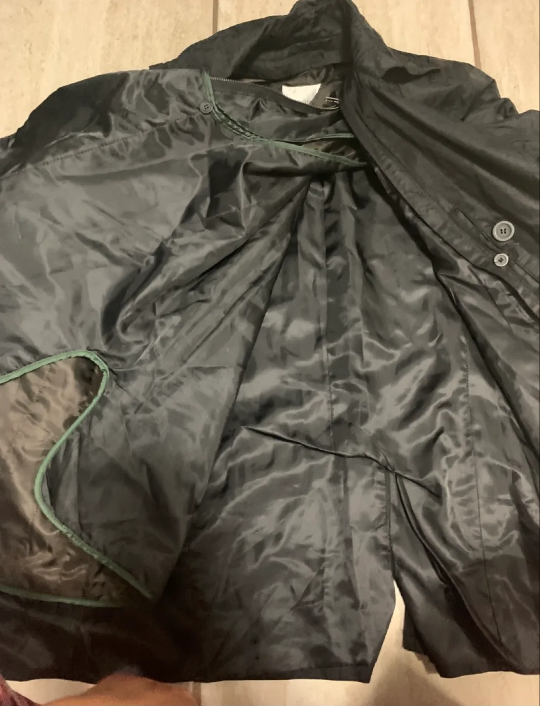 Paco Rabanne Black Trench Coat image indicator(3)