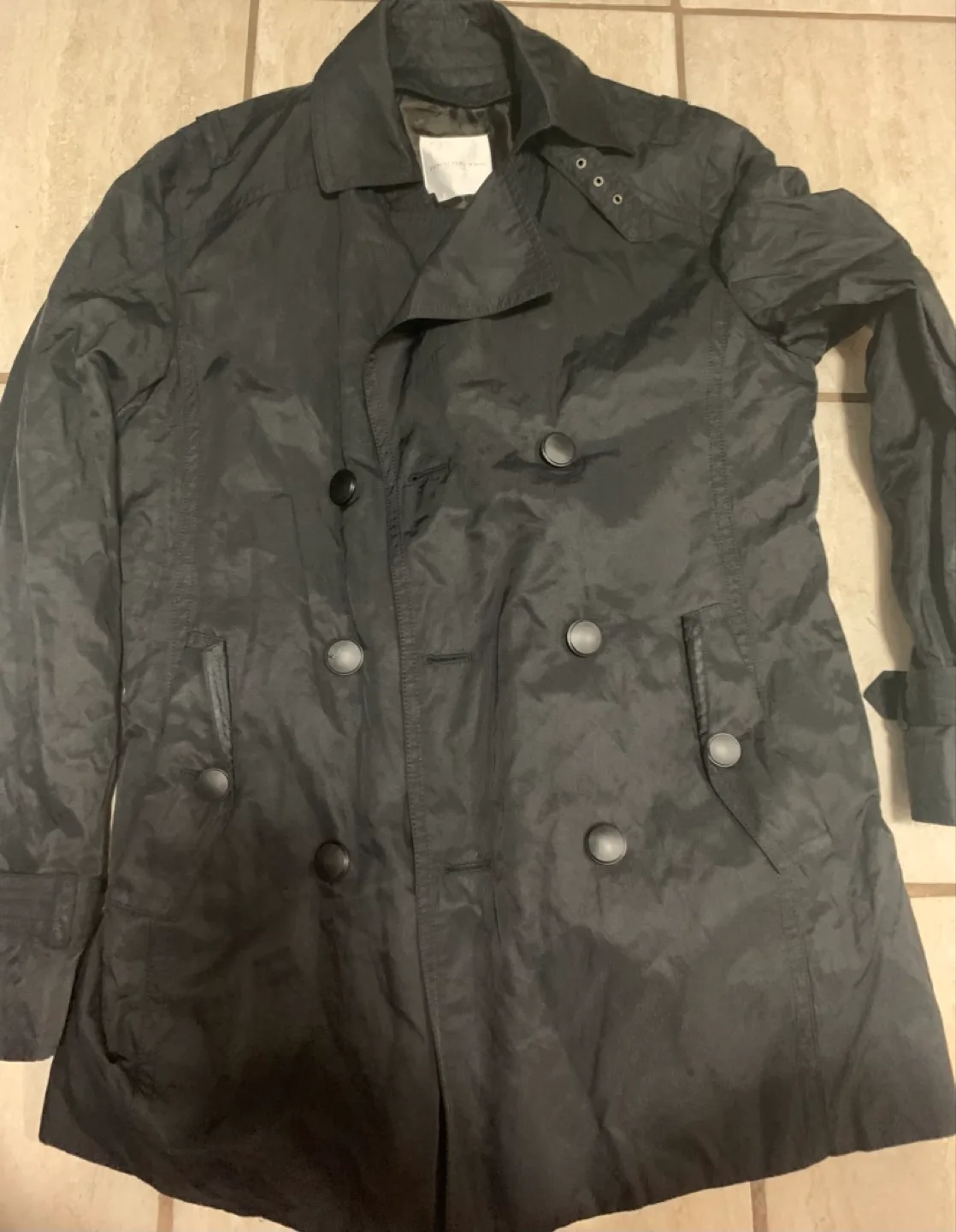 Paco Rabanne Black Trench Coat image indicator(2)