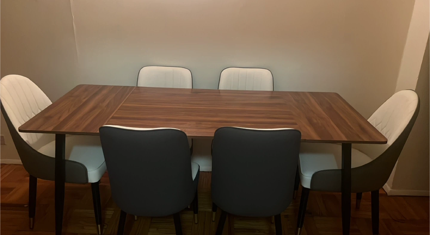 Dining Table & Chairs Set - photo 4