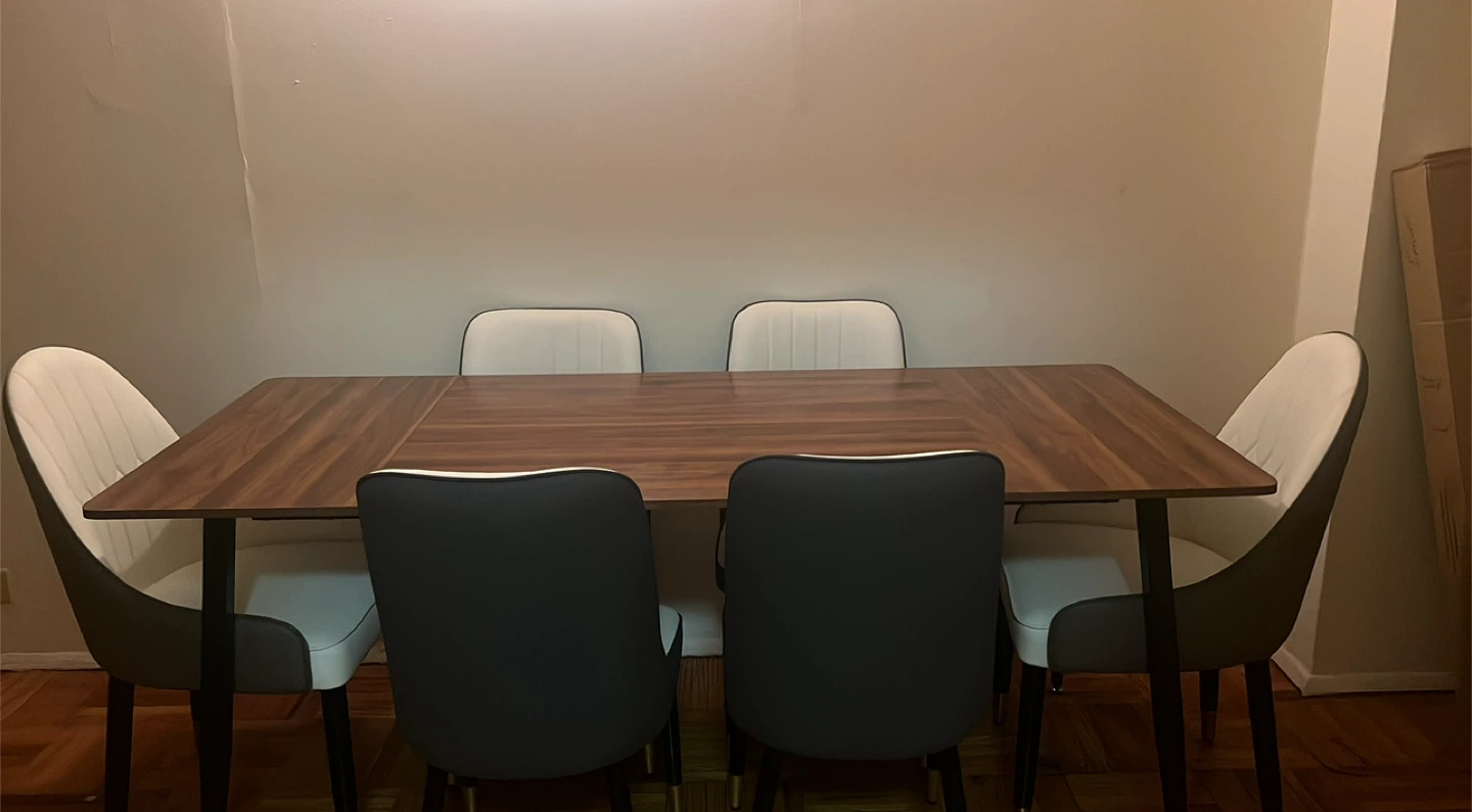 Dining Table & Chairs Set - photo 2