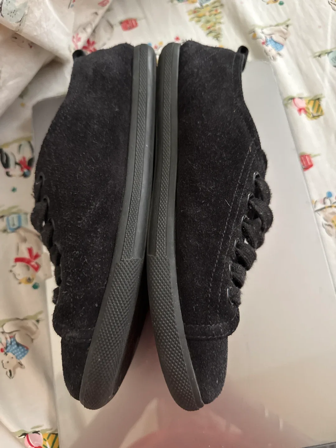 Prada Black Suede Sneakers image indicator(3)