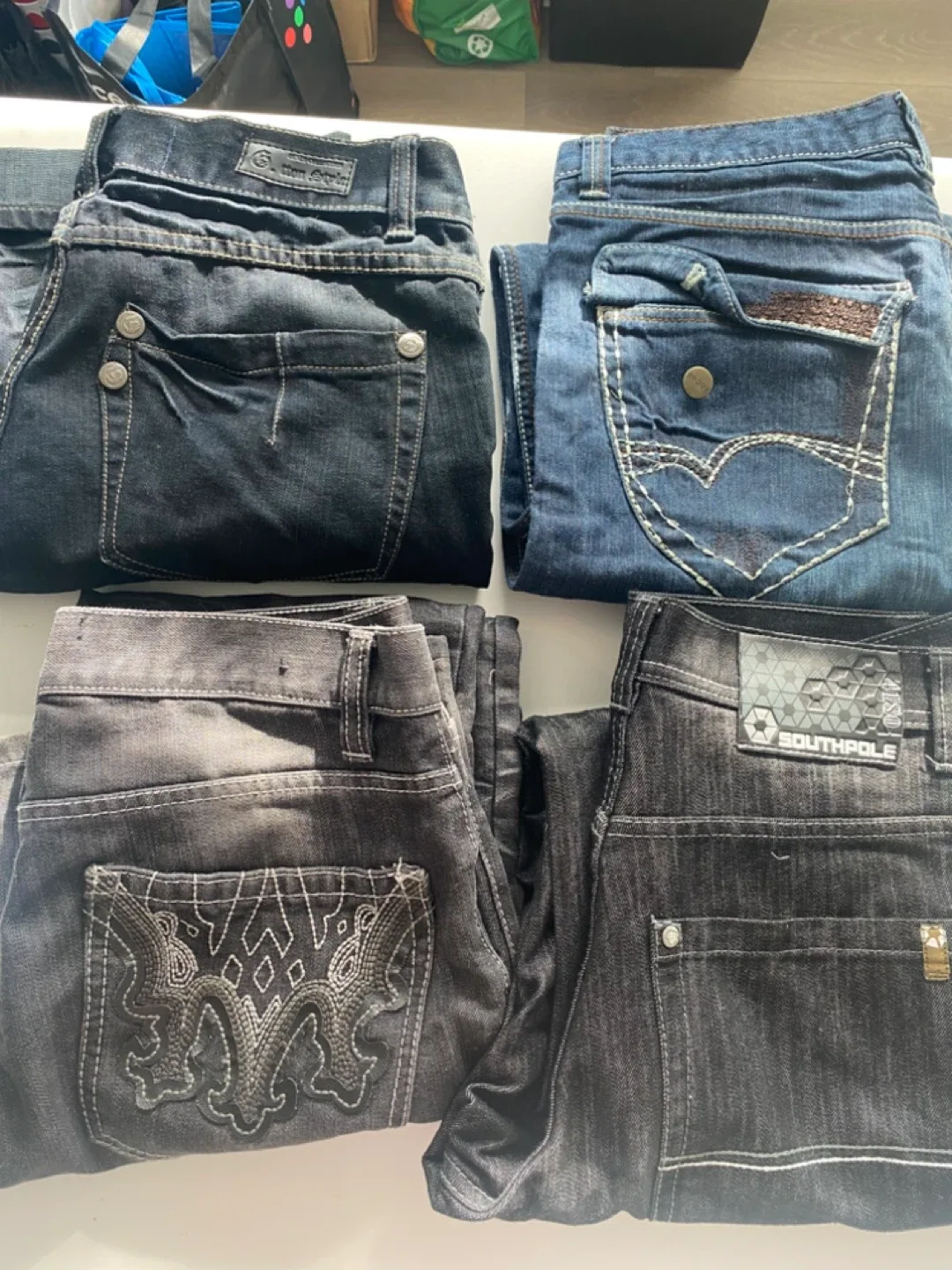 Men's Designer Jeans Bundle - Southpole, Tokyo Laundry thumbnail