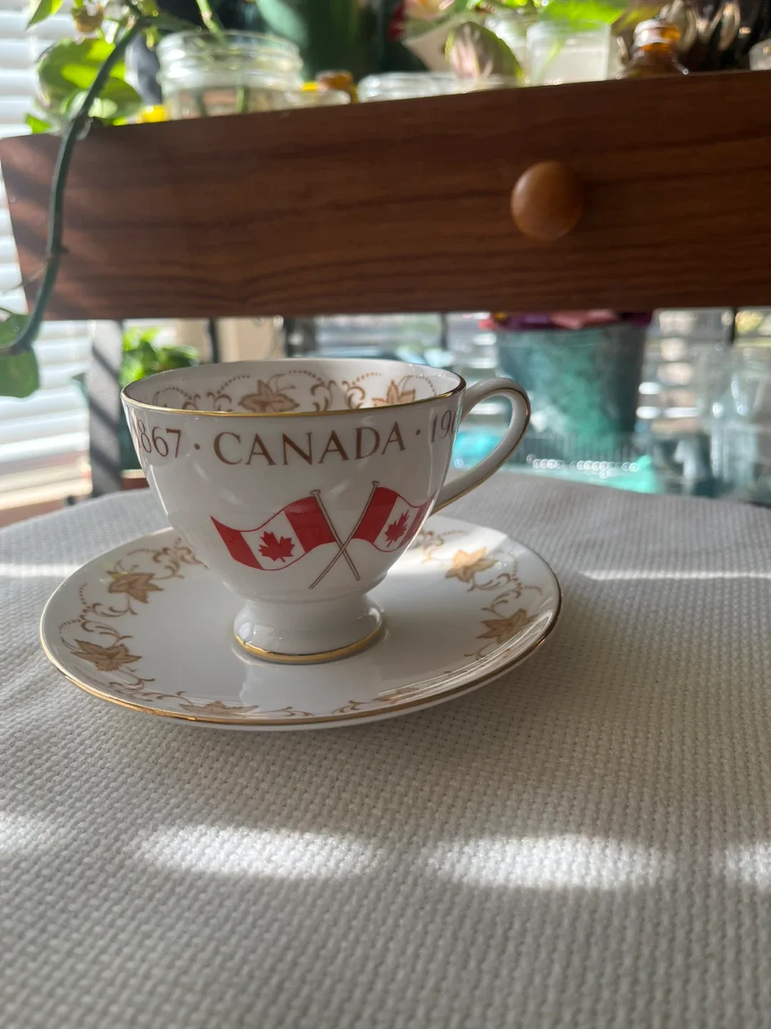 Royal Chelsea 1967 Canada Cup and Saucer image indicator(2)