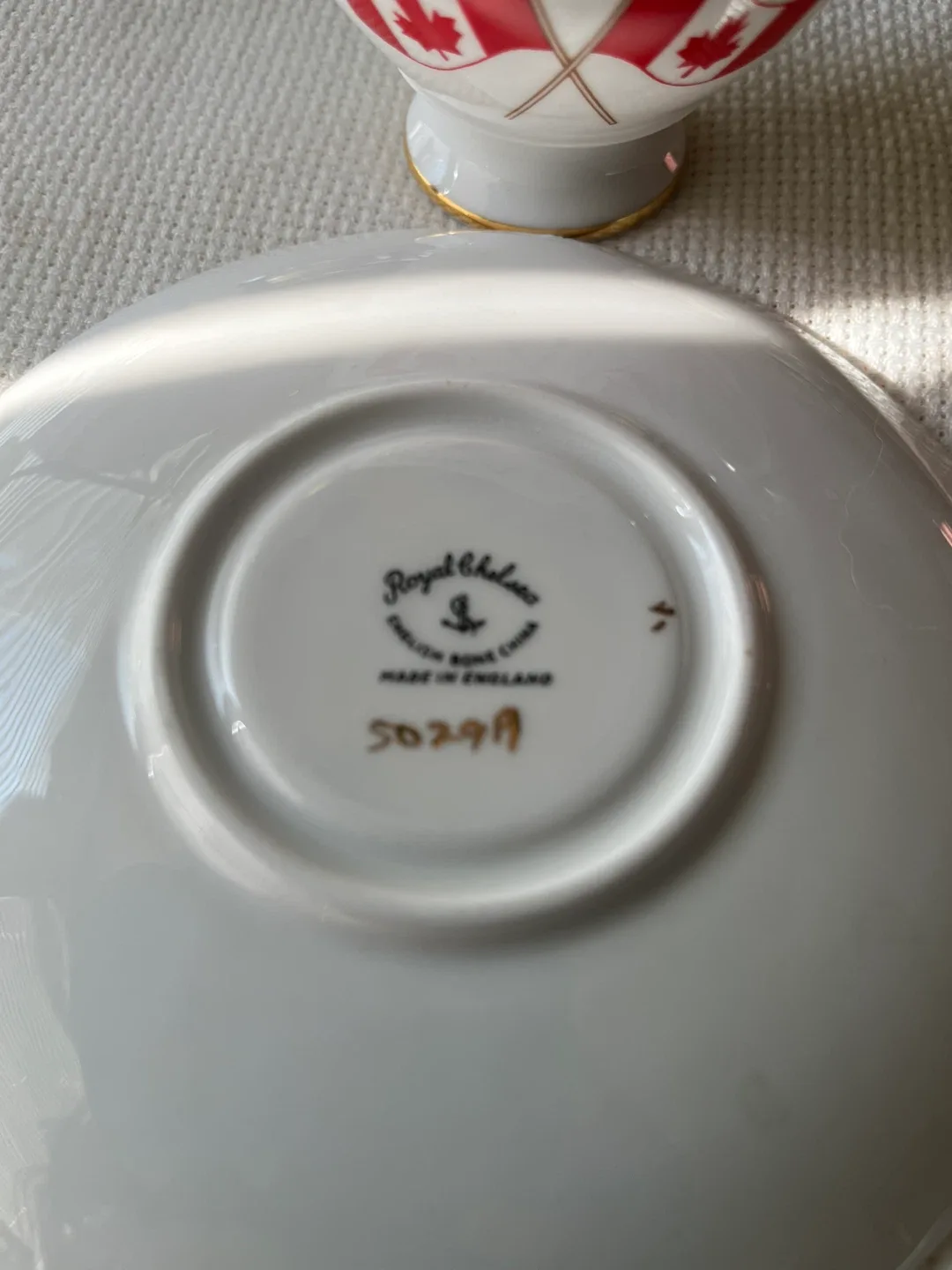 Royal Chelsea 1967 Canada Cup and Saucer image indicator(6)