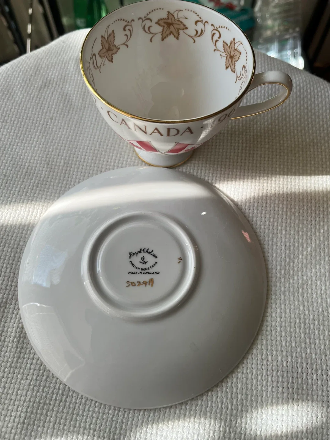Royal Chelsea 1967 Canada Cup and Saucer image indicator(5)