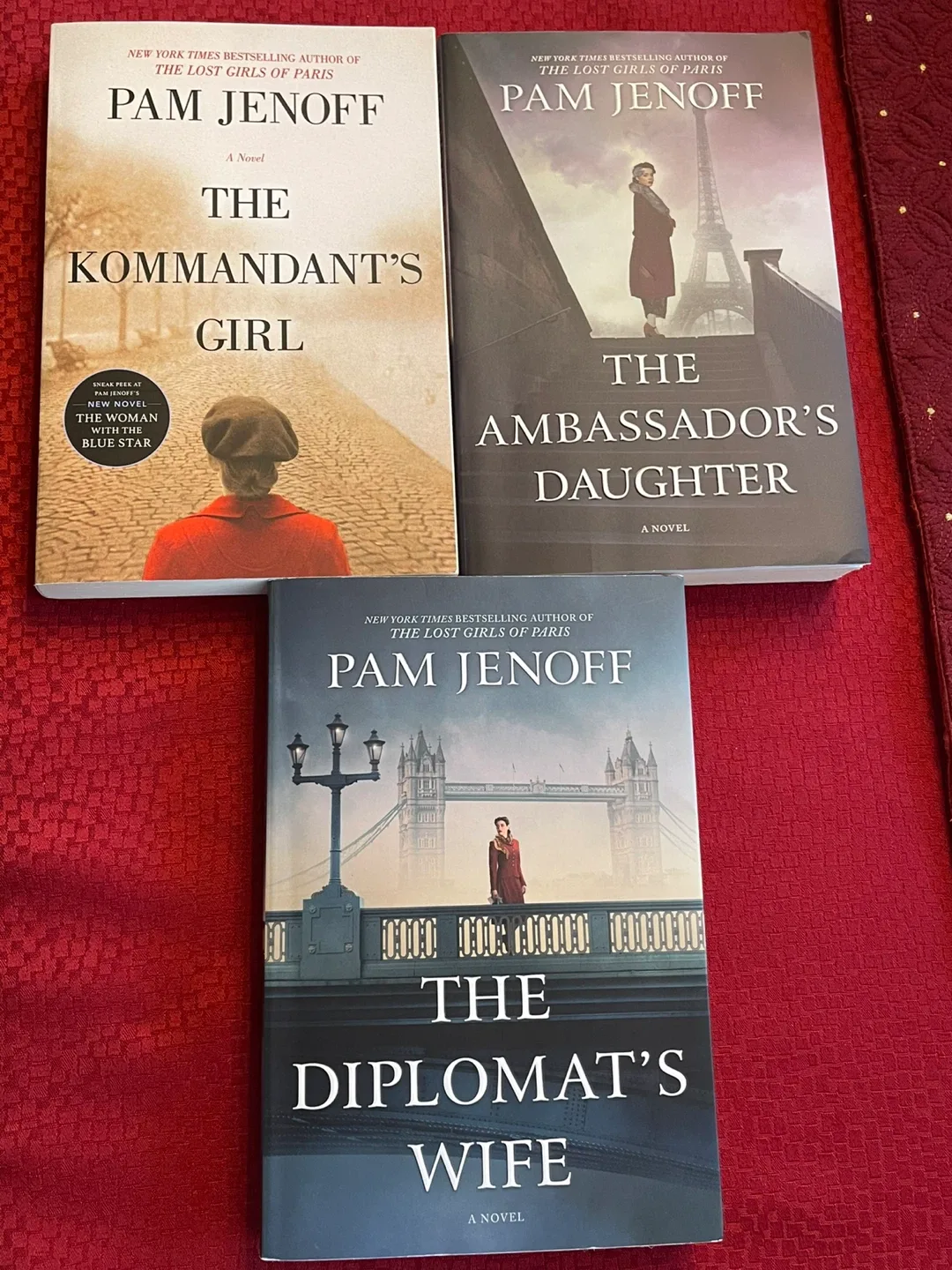 The Kommandant's Girl Trilogy book set by Pam Jenoff thumbnail