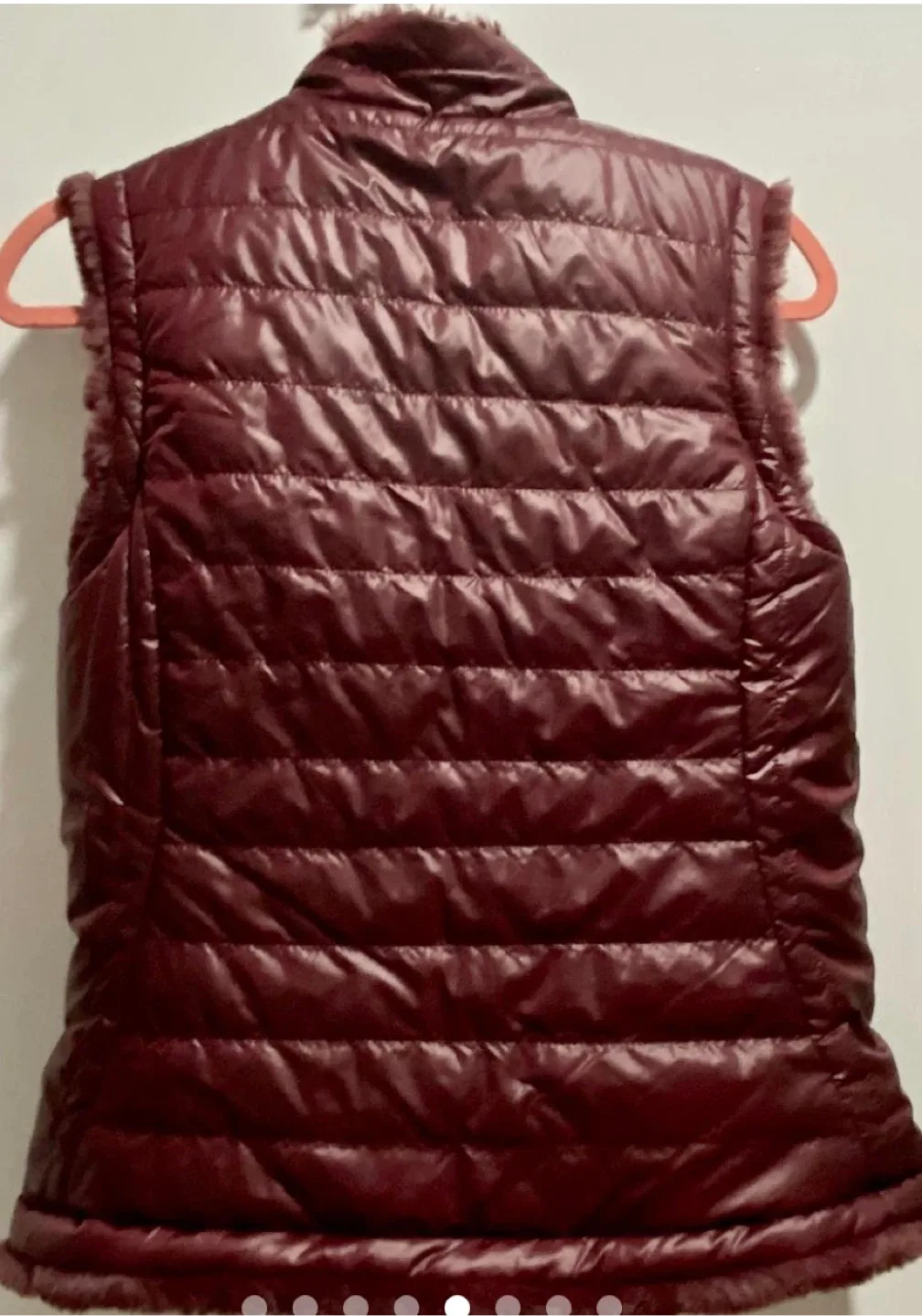 Burgundy Reversible Vest image indicator(5)