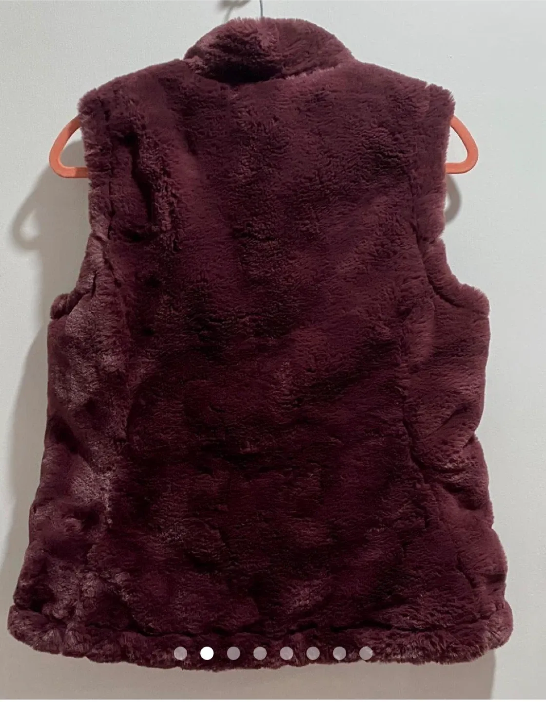 Burgundy Reversible Vest image indicator(4)