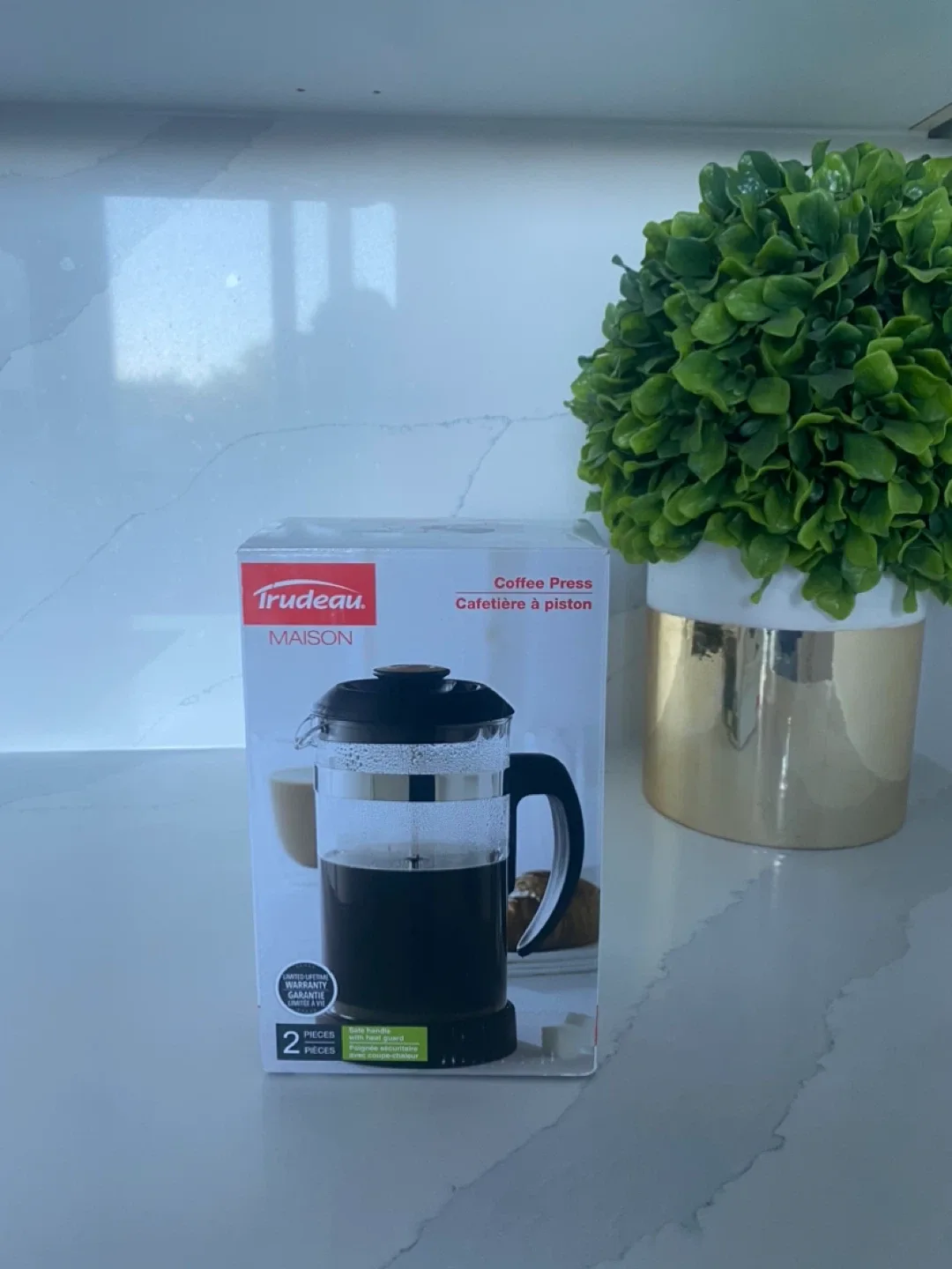 Trudeau Maison Coffee Press - New in Box thumbnail