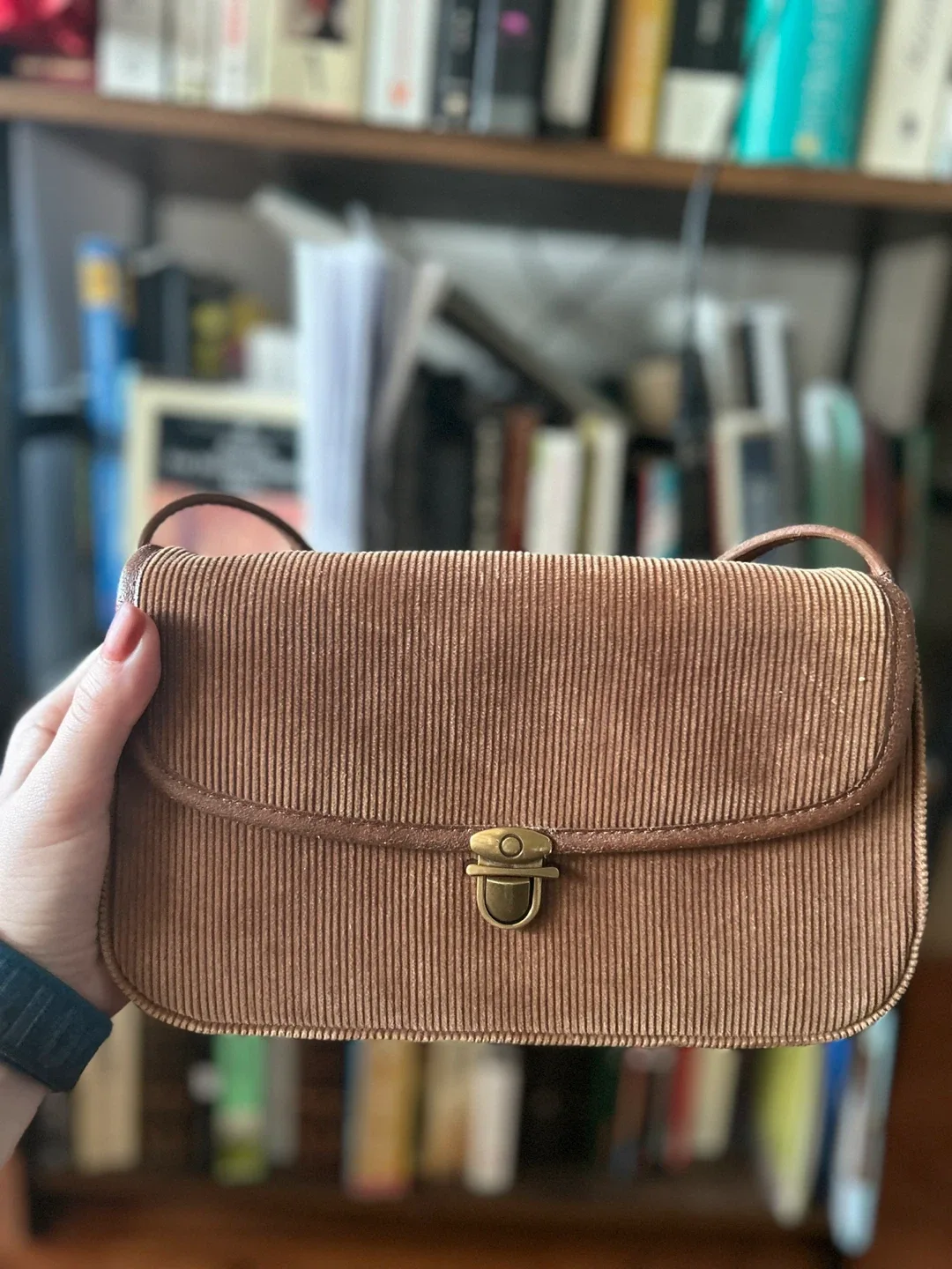 Corduroy Shoulder Bag from Brandy Melville thumbnail
