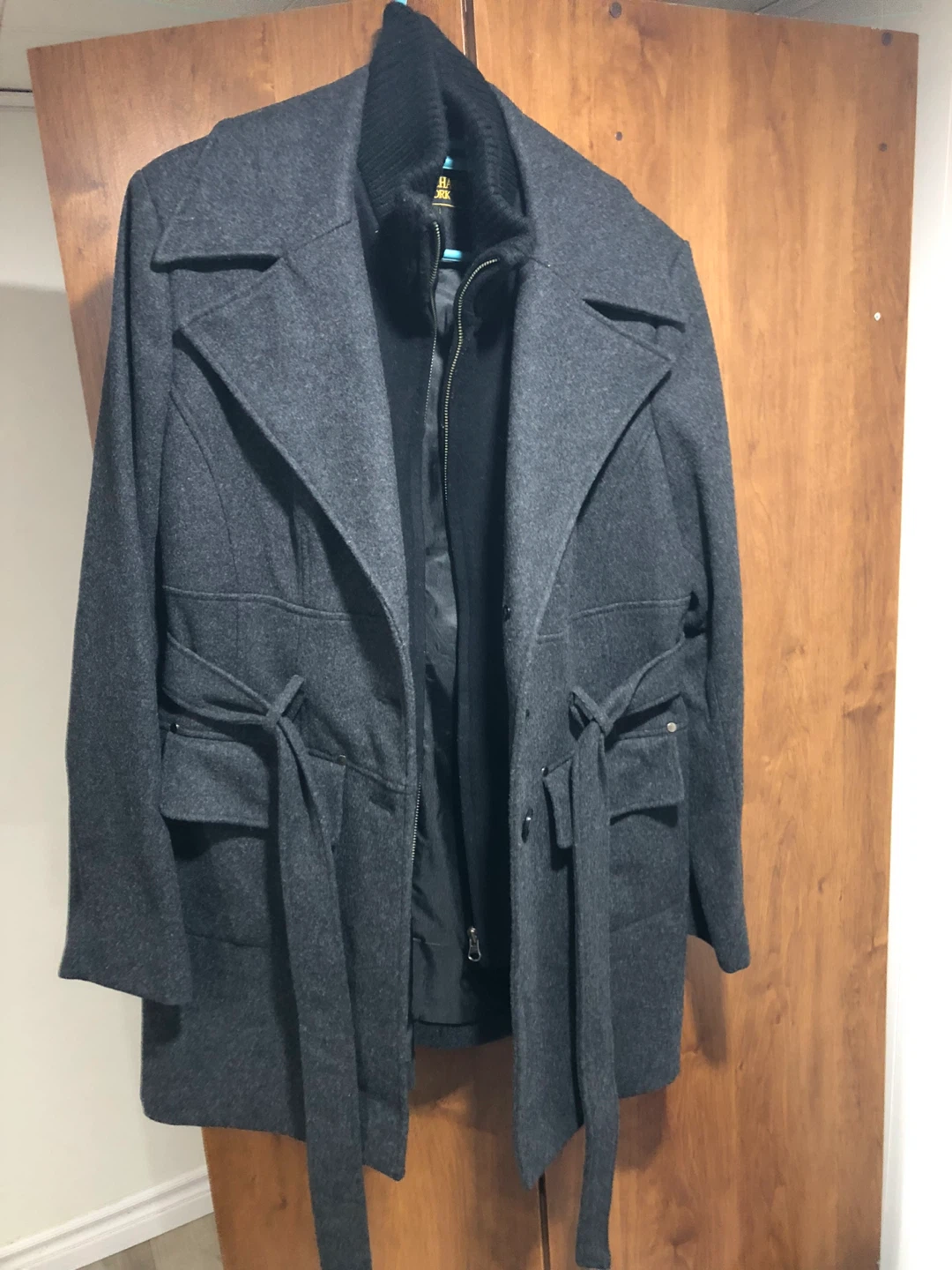 Marvin Richards New York Grey Coat - Size L