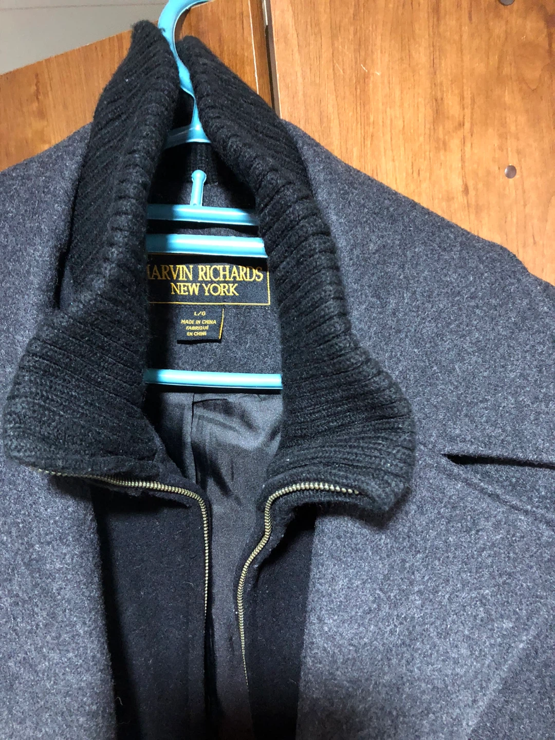 Marvin Richards New York Grey Coat - Size L - photo 3