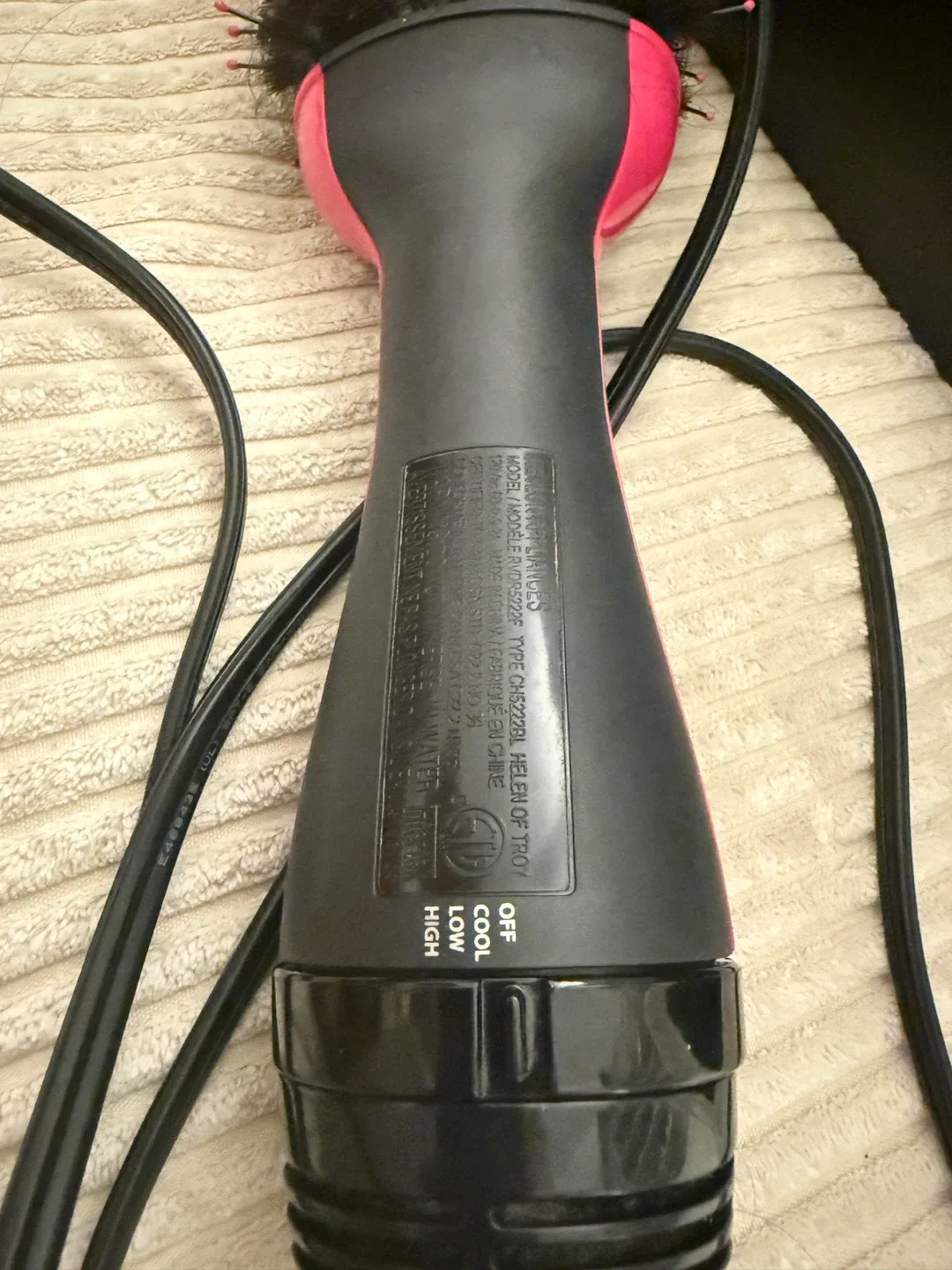 Revlon One-Step Hair Dryer & Volumizer Hot Air Brush image indicator(2)