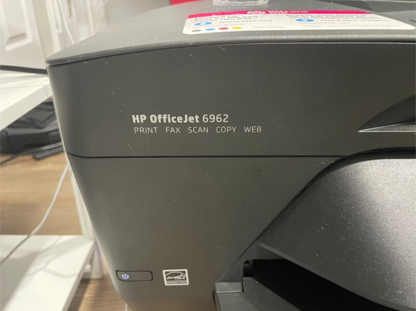 HP OfficeJet 6960 Printer image indicator(2)