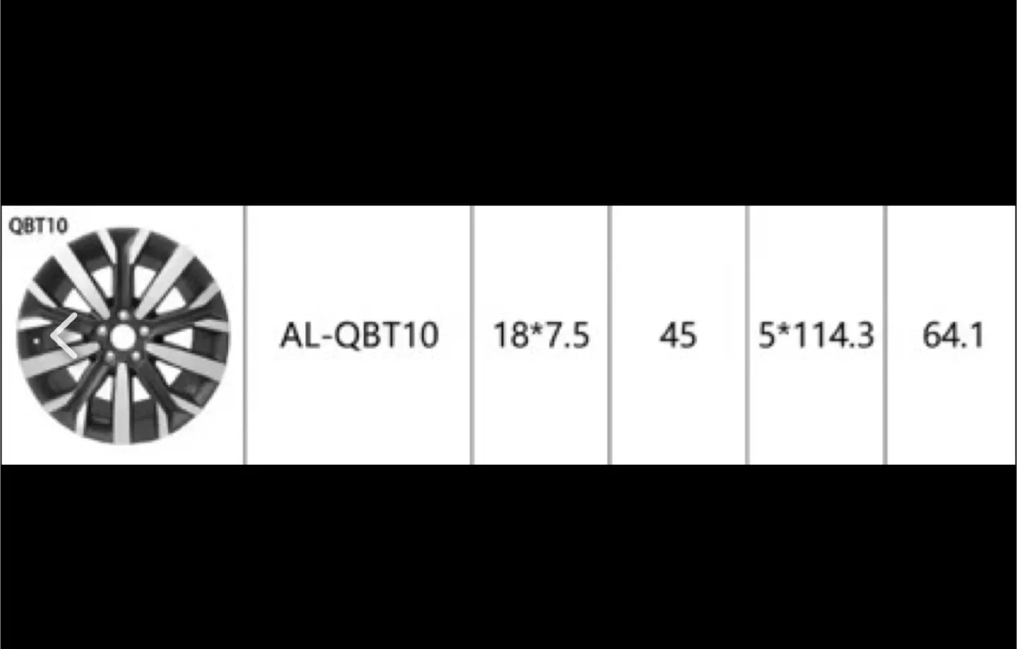 Cars Rims set of 4 image indicator(7)