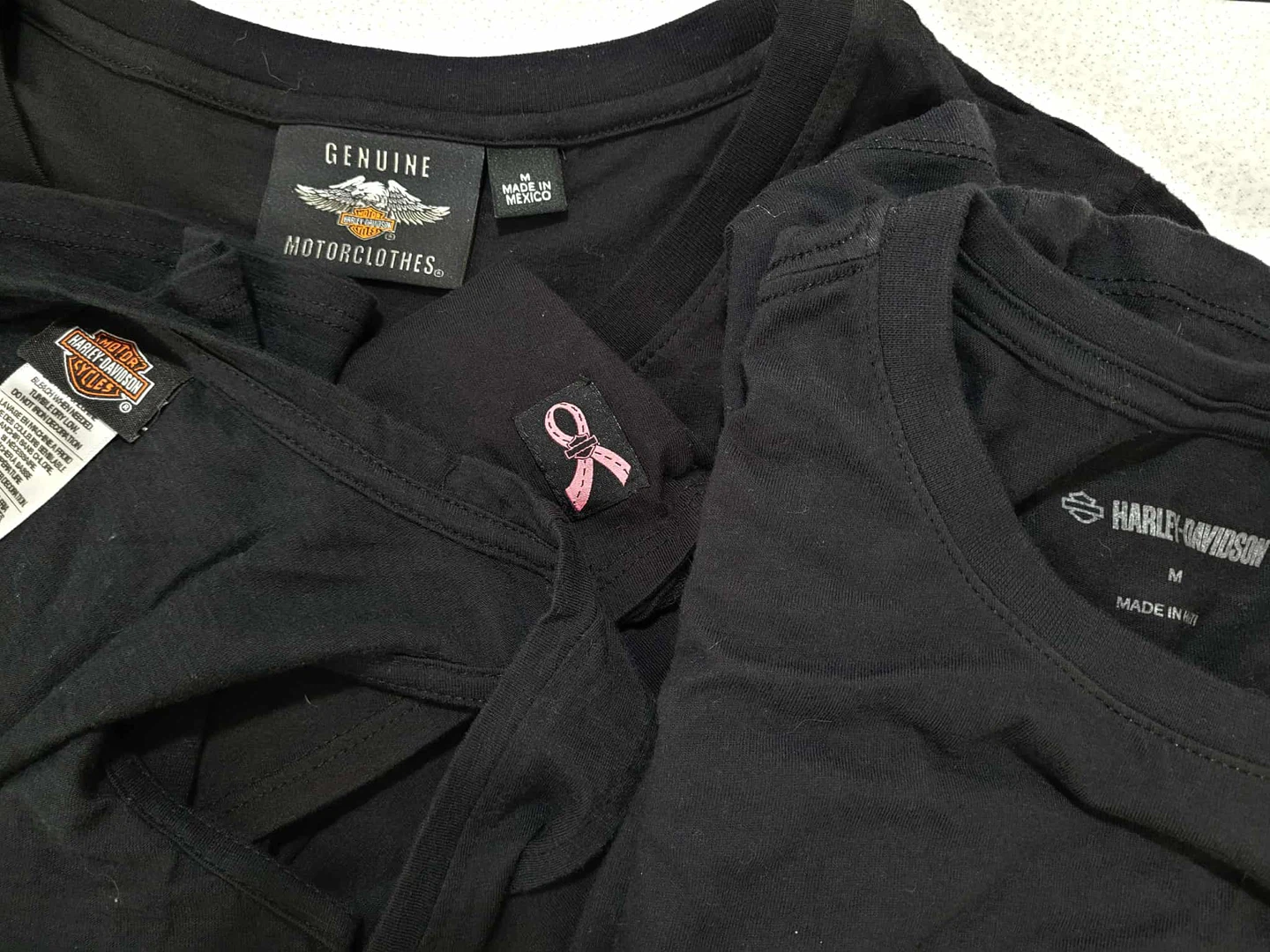 Harley-Davidson Black T-Shirts - Size M - photo 3