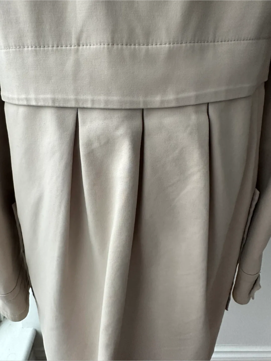 Zara Mid Length Zipper Coat image indicator(4)