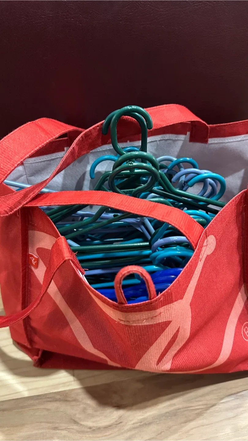 Hangers- blue and green thumbnail