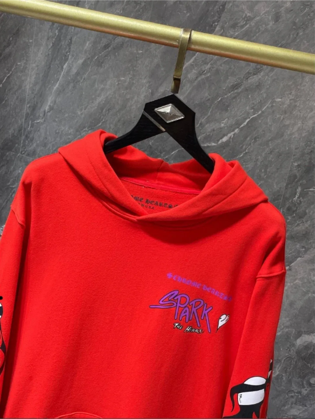 Chrome Hearts Red Hoodie image indicator(2)