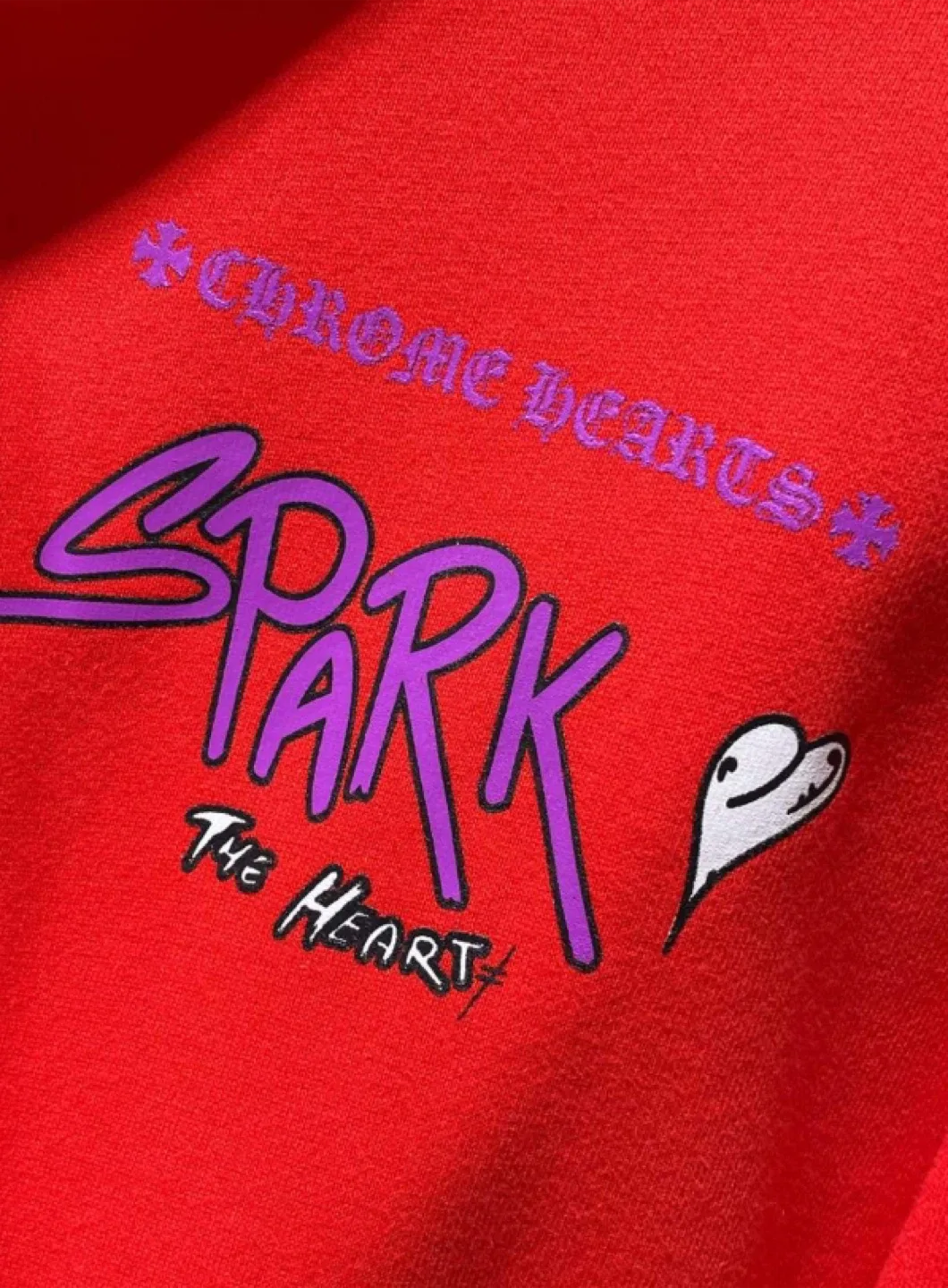 Chrome Hearts Red Hoodie image indicator(6)