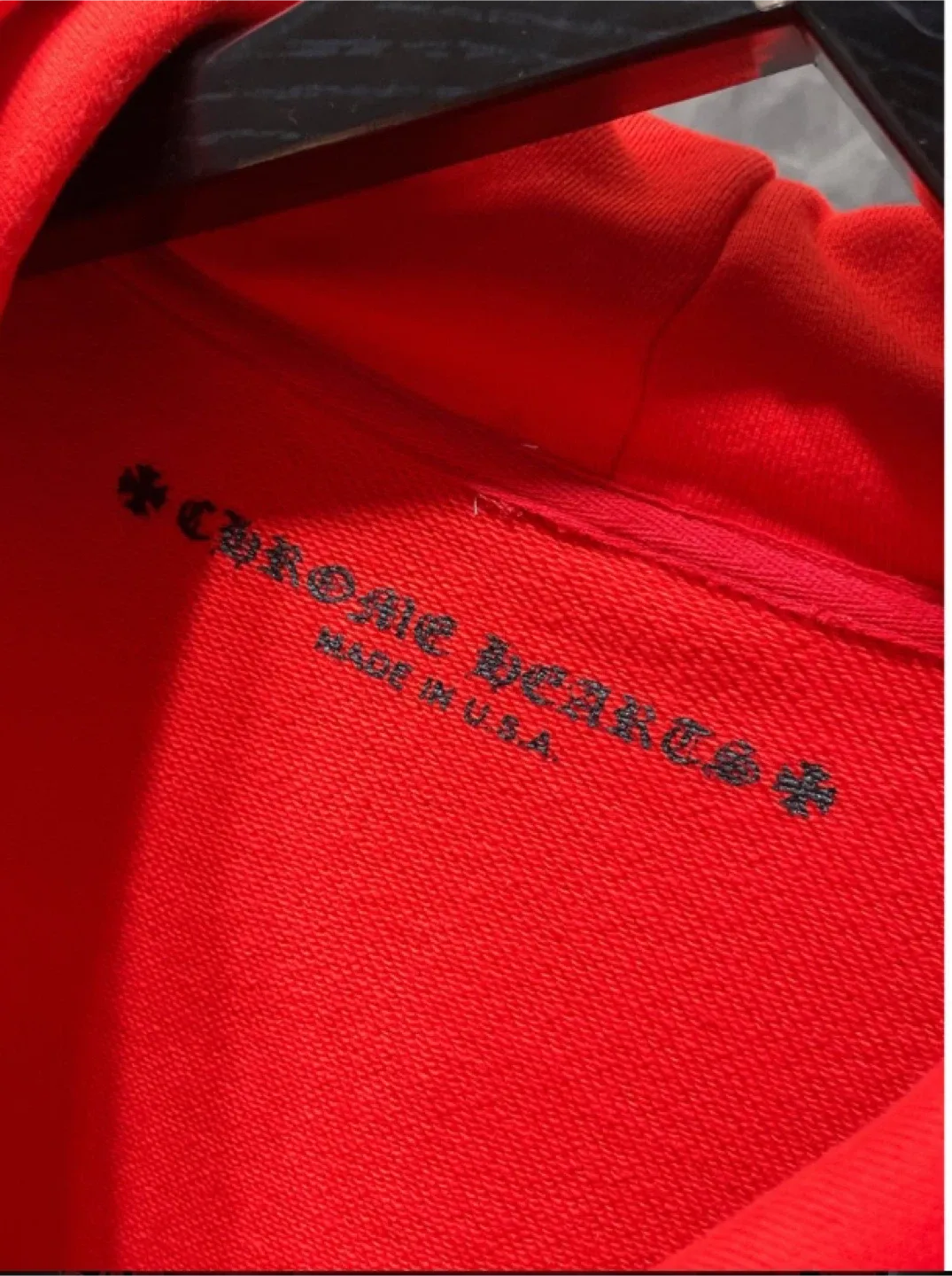 Chrome Hearts Red Hoodie image indicator(3)